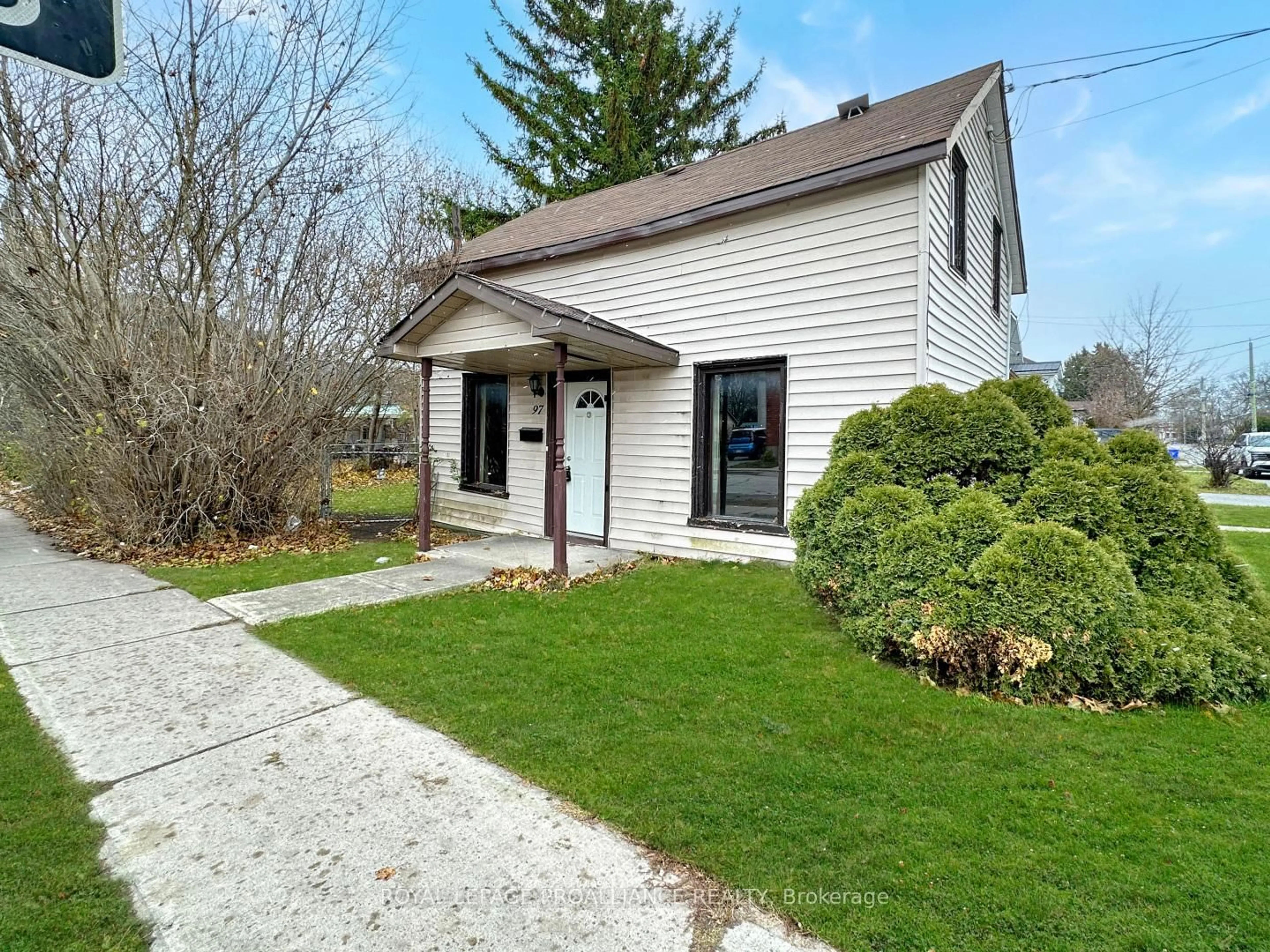 Home with vinyl exterior material, street for 97 Catharine St, Belleville Ontario K8P 1M2