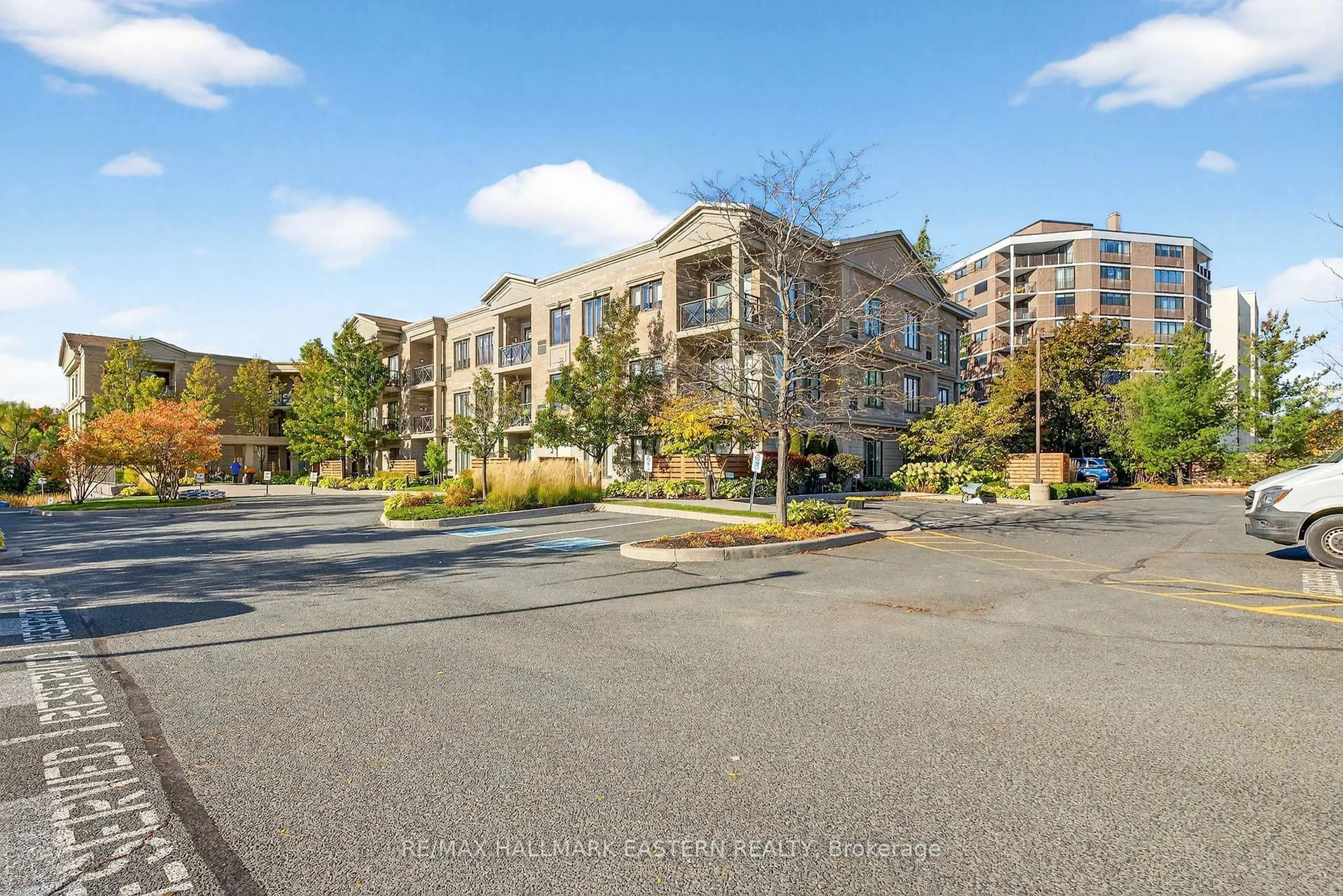 A pic from outside/outdoor area/front of a property/back of a property/a pic from drone, unknown for 869 Clonsilla Ave #PH06, Peterborough Ontario K9J 0B7