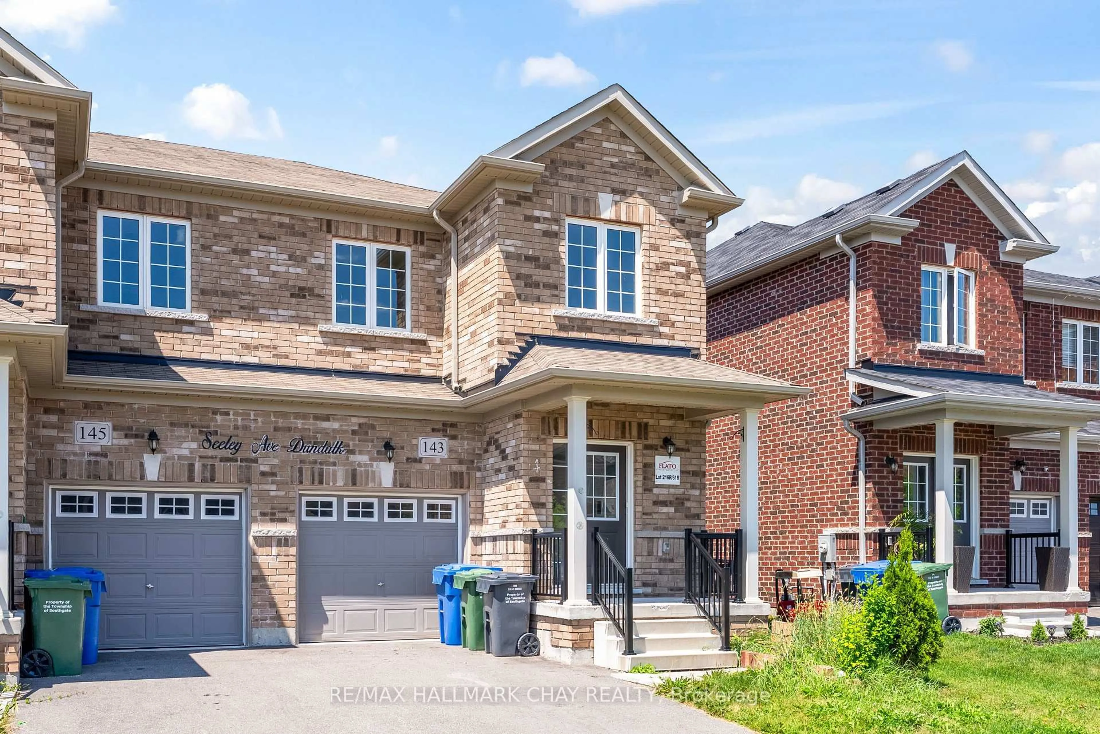 Home with brick exterior material, street for 143 Seeley Ave, Southgate Ontario N0C 1B0
