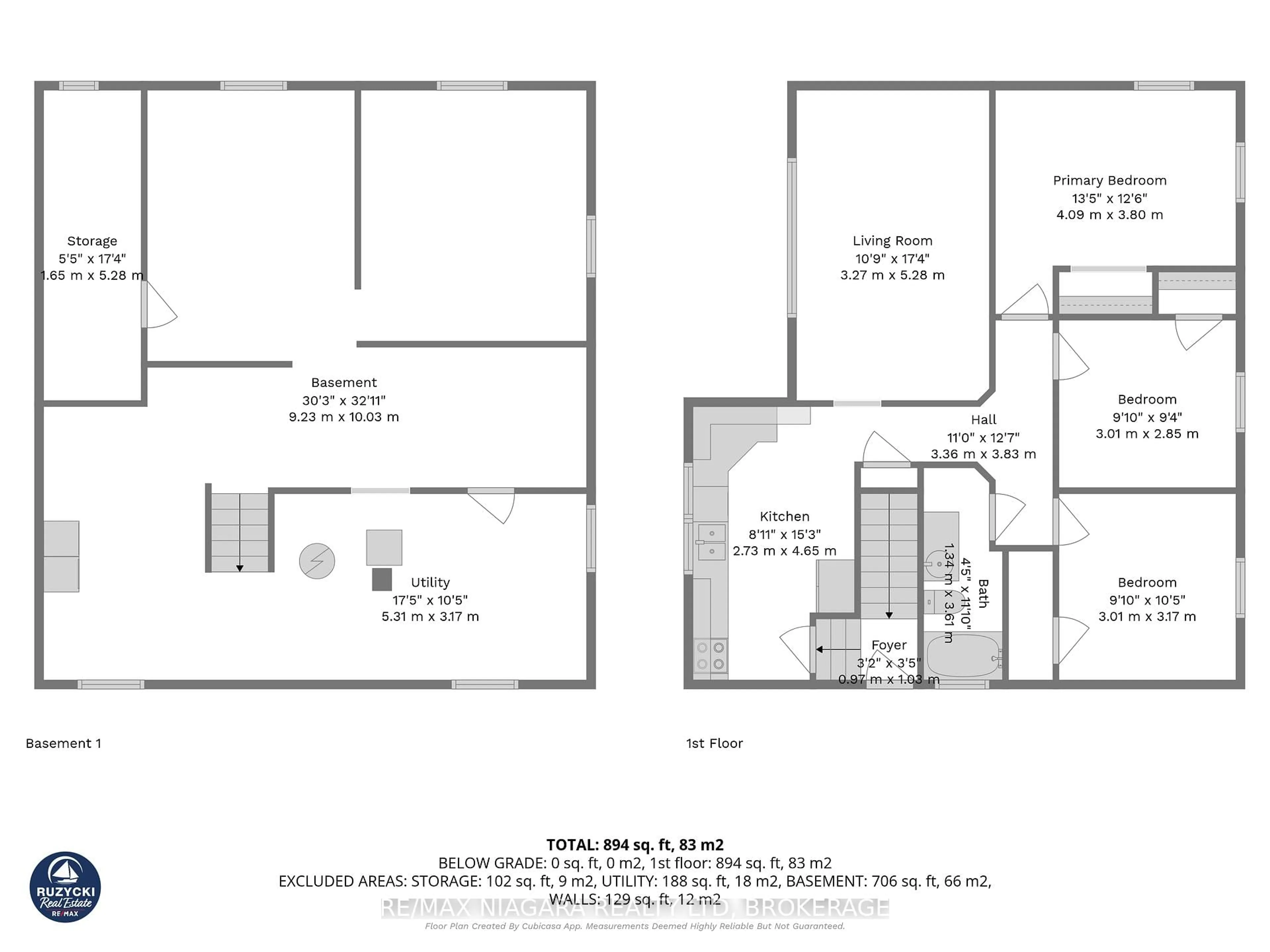 Floor plan for 205 Borden Ave, Port Colborne Ontario L3K 3Z9
