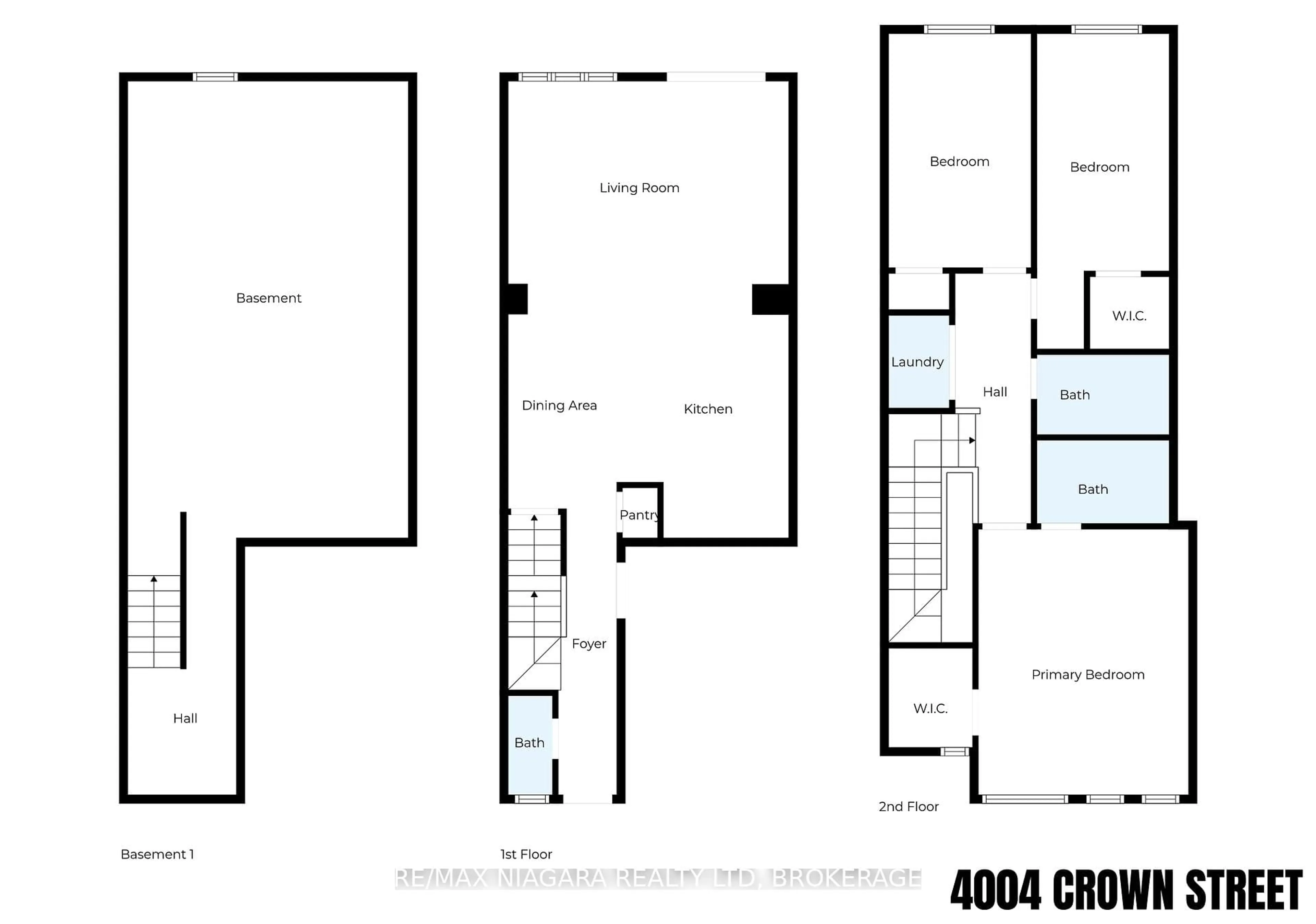 Floor plan for 4004 Crown St, Lincoln Ontario L3J 0S6