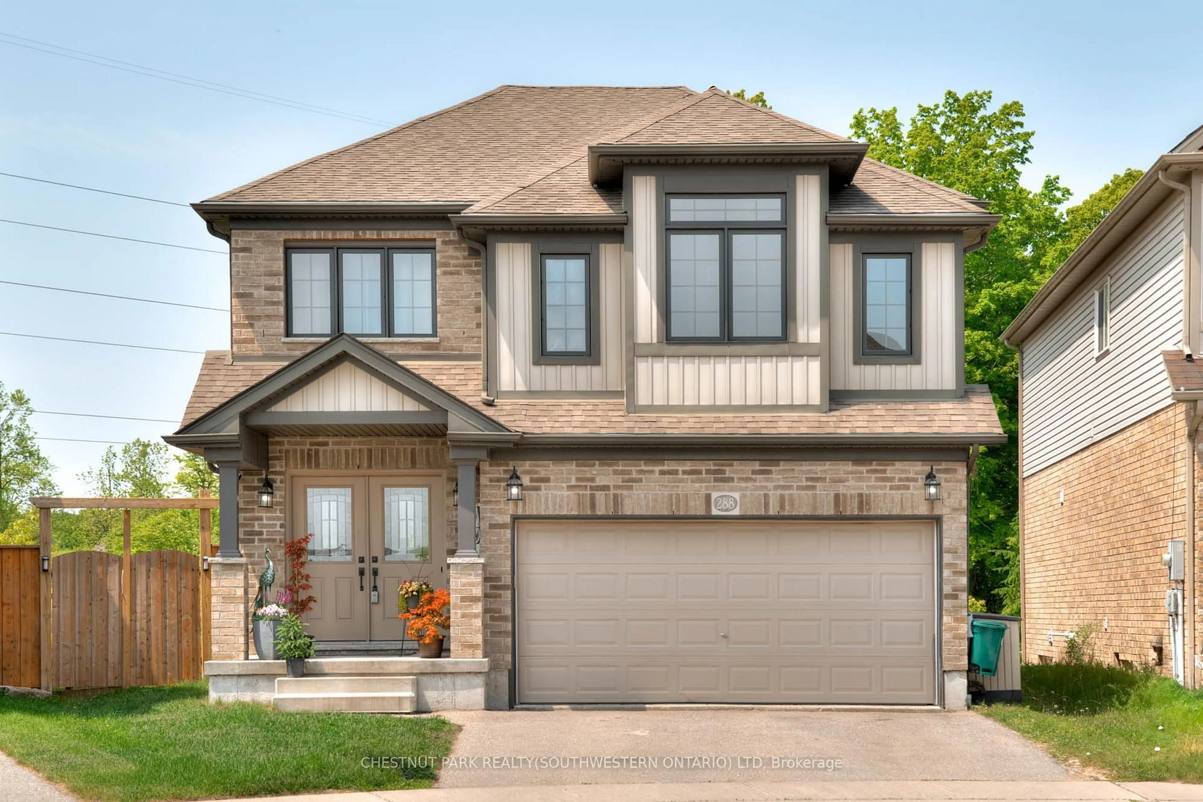 Home with brick exterior material, street for 288 Steepleridge St, Kitchener Ontario N2P 0B4