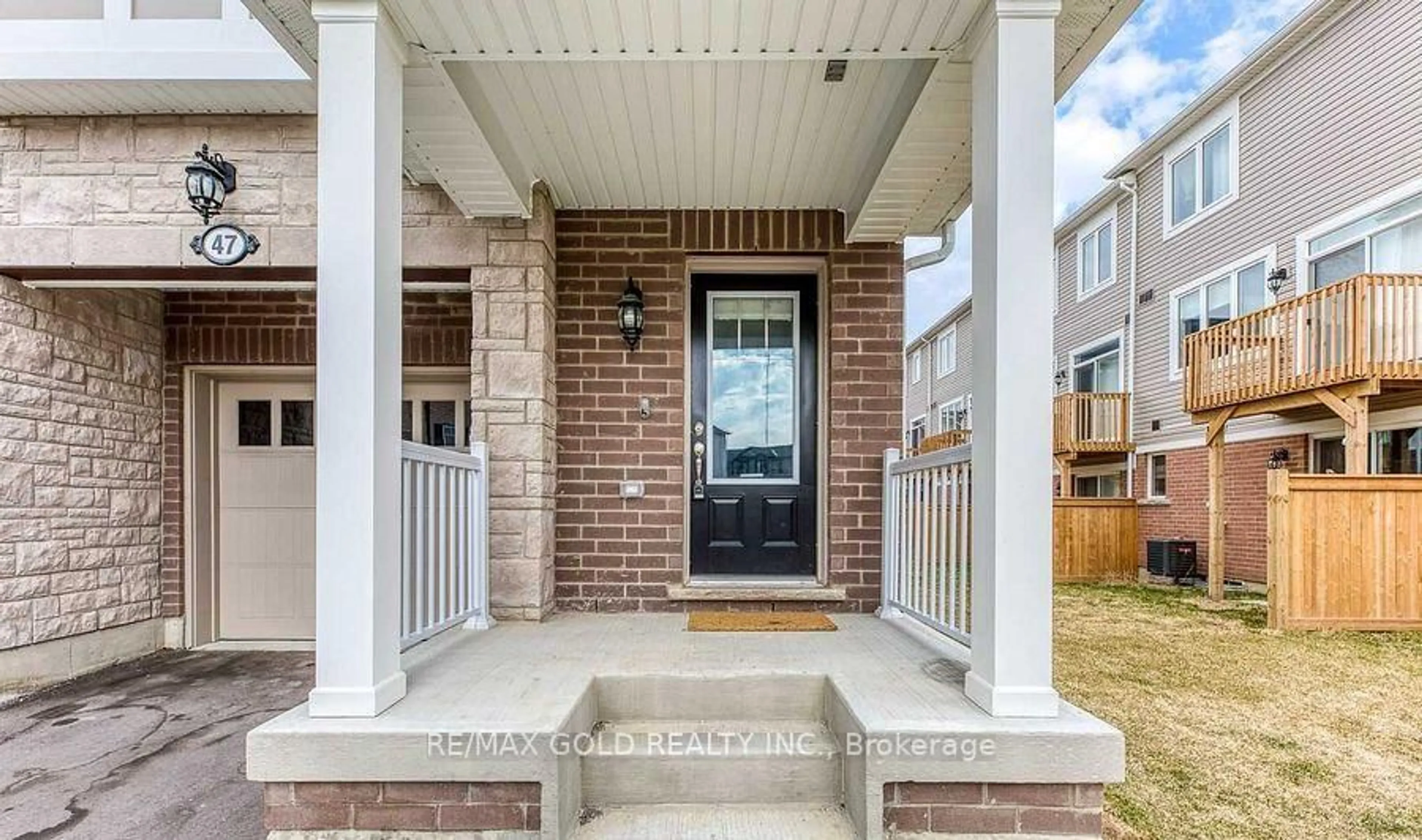 Home with brick exterior material, street for 47 Rapids Lane, Hamilton Ontario L8K 0A4