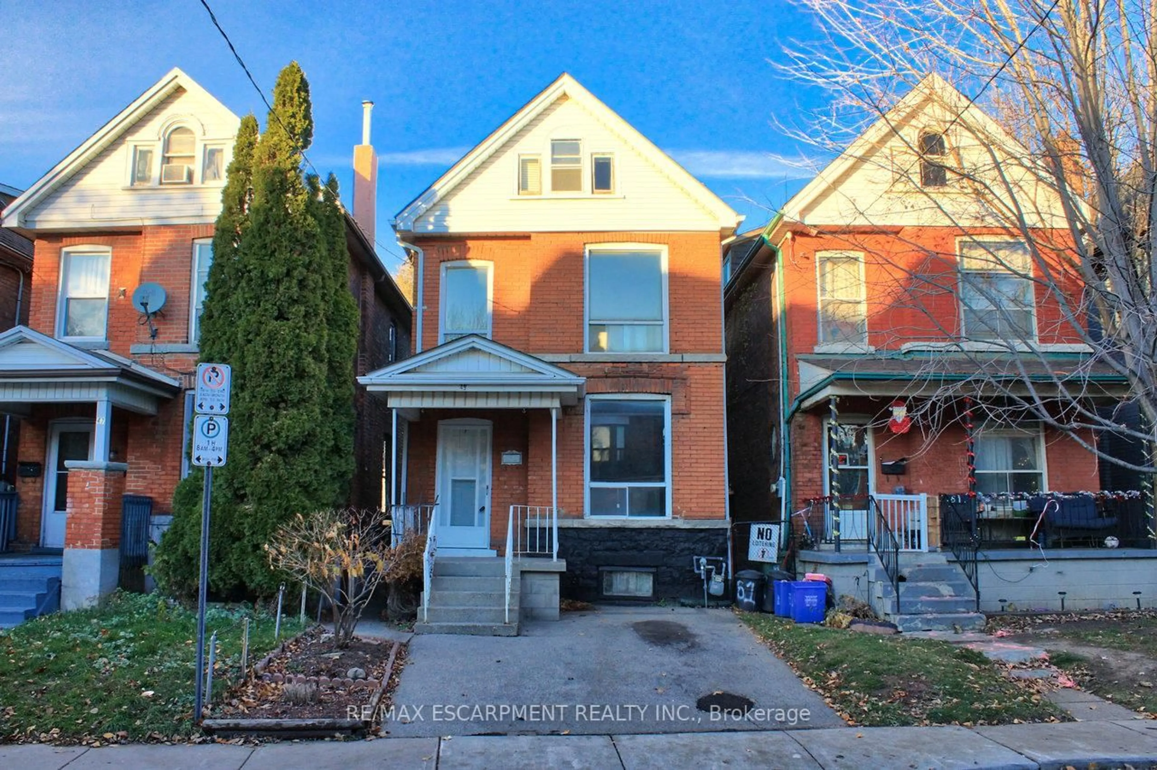 Home with brick exterior material, street for 49 Nightingale St, Hamilton Ontario L8L 1R7