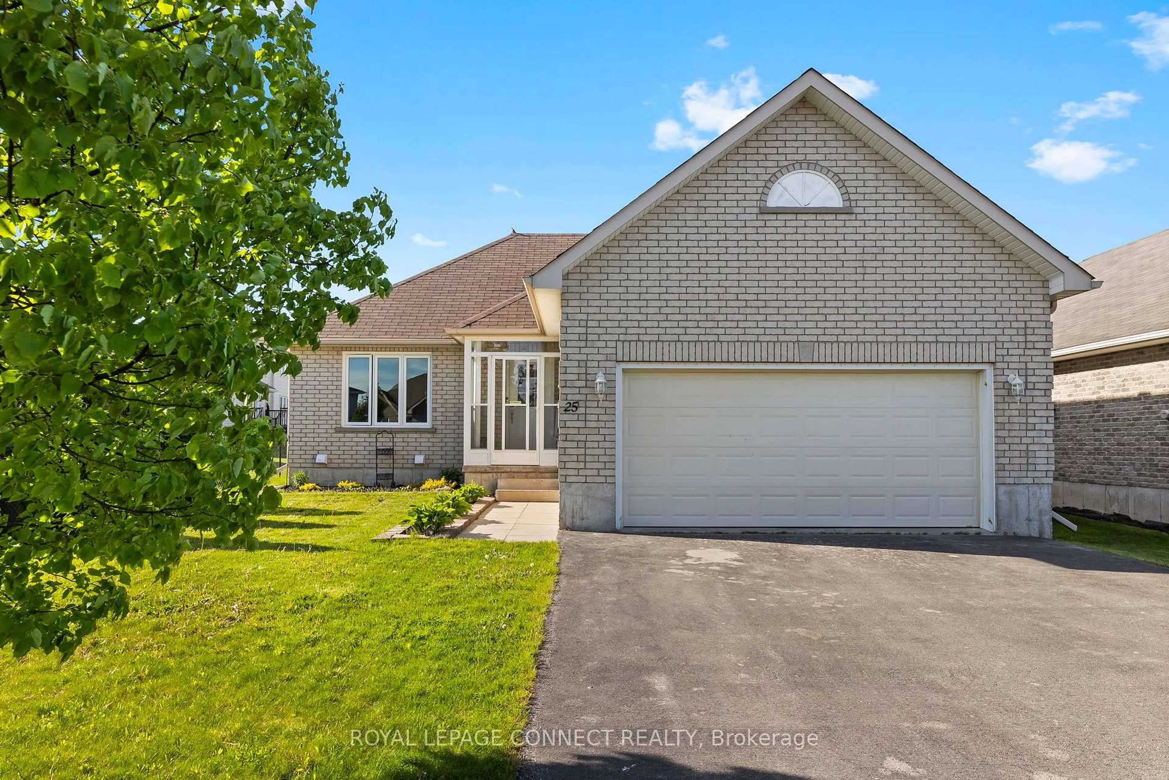 Home with brick exterior material, street for 25 Springdale Dr, Kawartha Lakes Ontario K9V 4R1