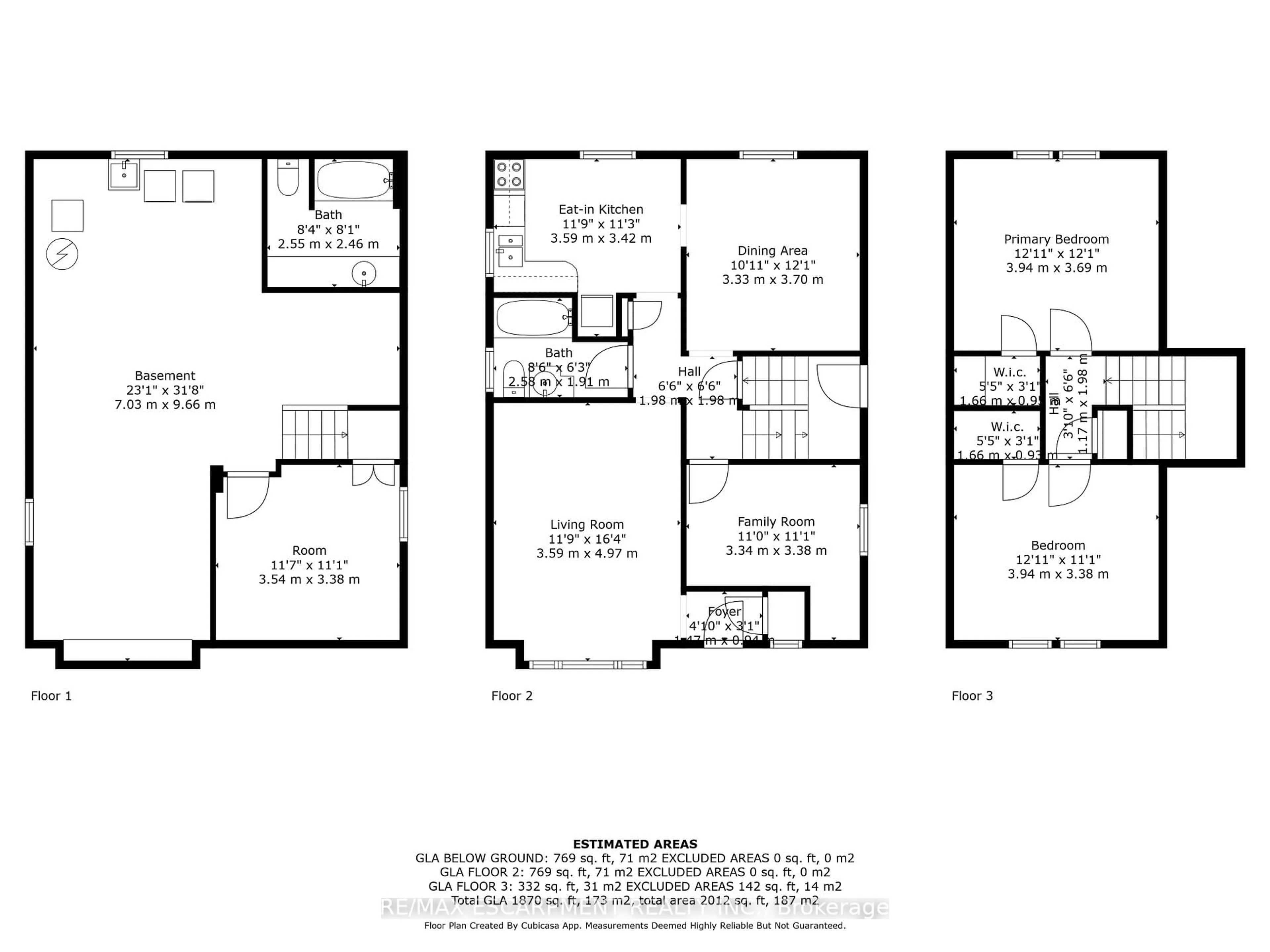Floor plan for 131 East 42nd St, Hamilton Ontario L8T 3A2