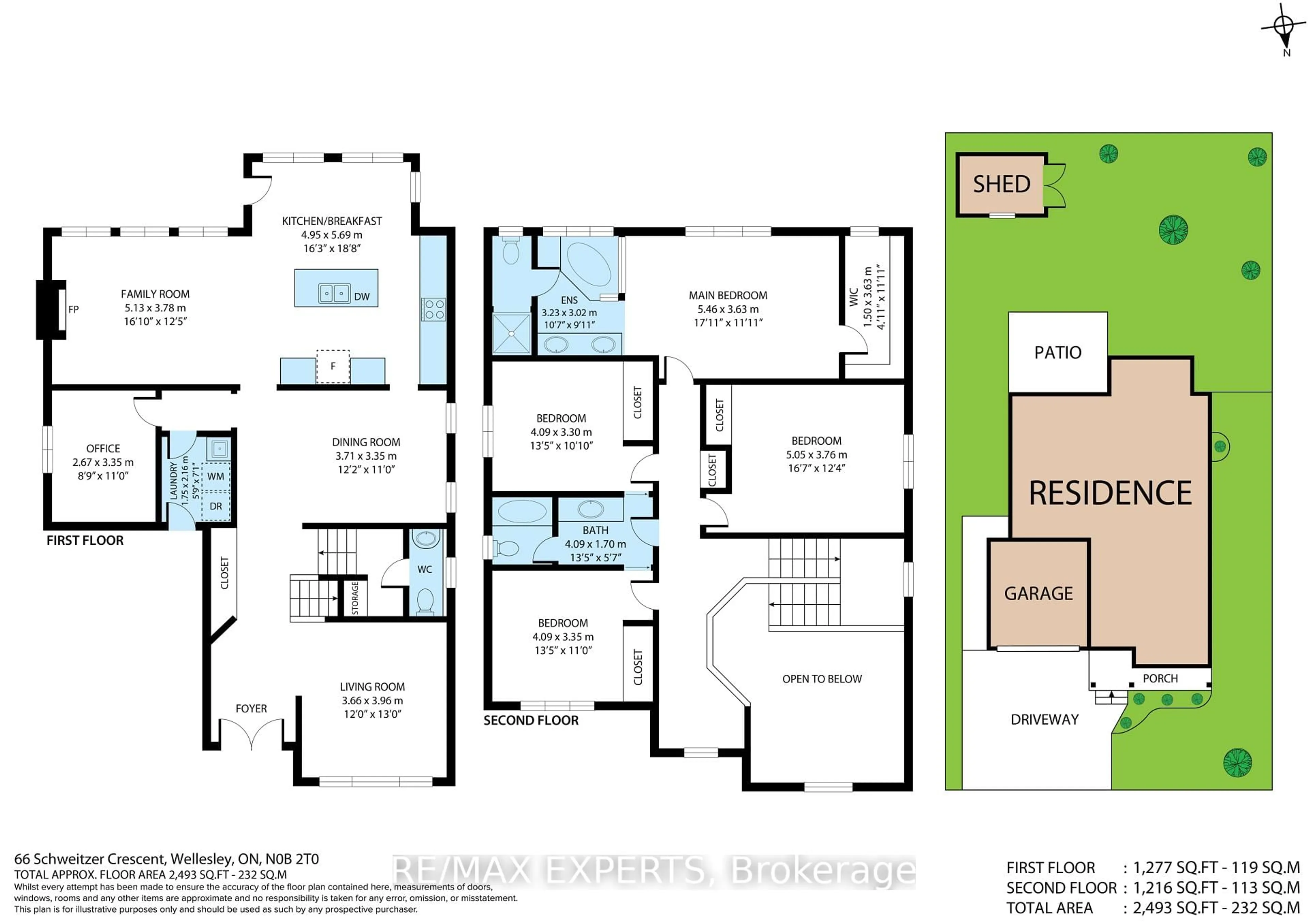 Floor plan for 66 Schweitzer Cres, Wellesley Ontario N0B 2T0