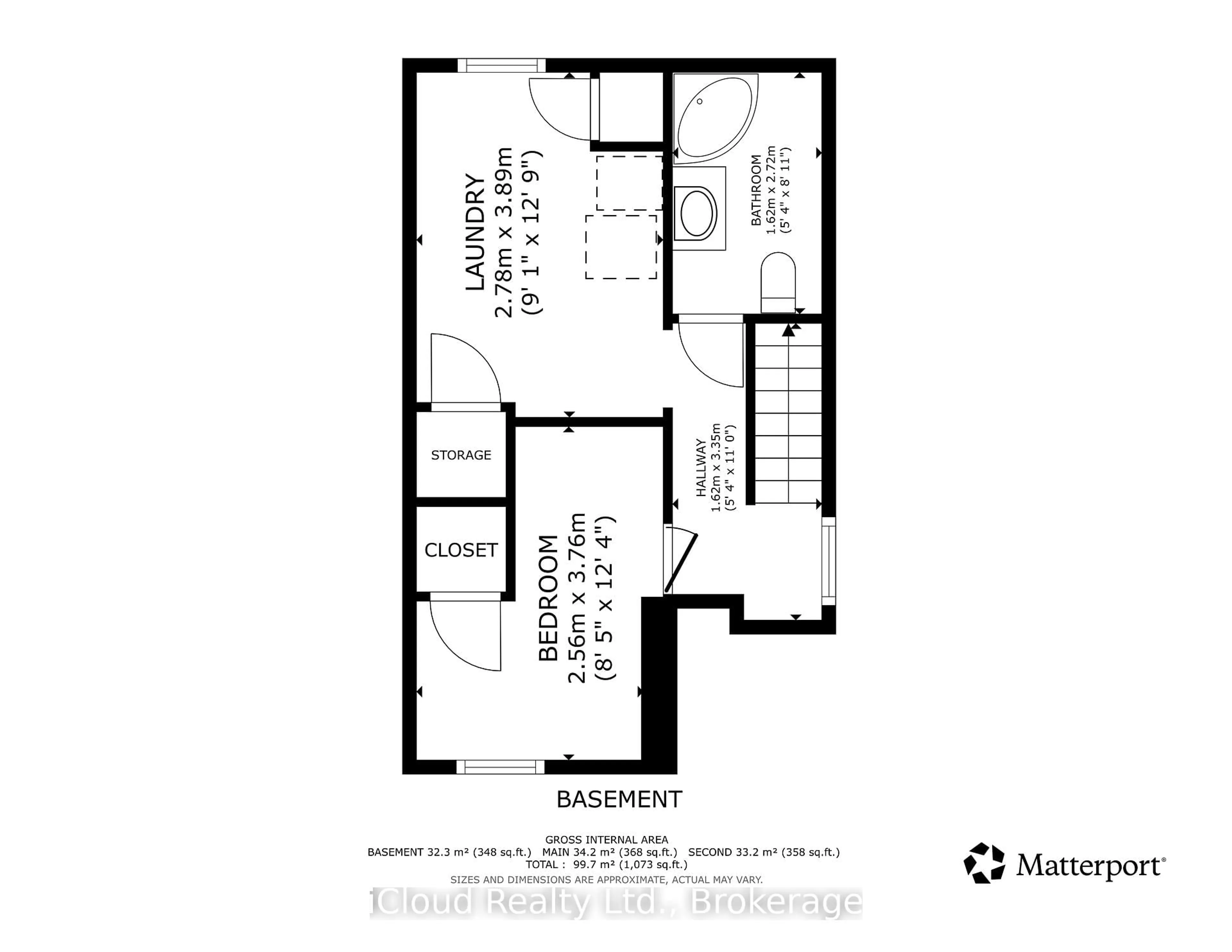 Floor plan for 605 Maitland St, London East Ontario N6B 2Z8