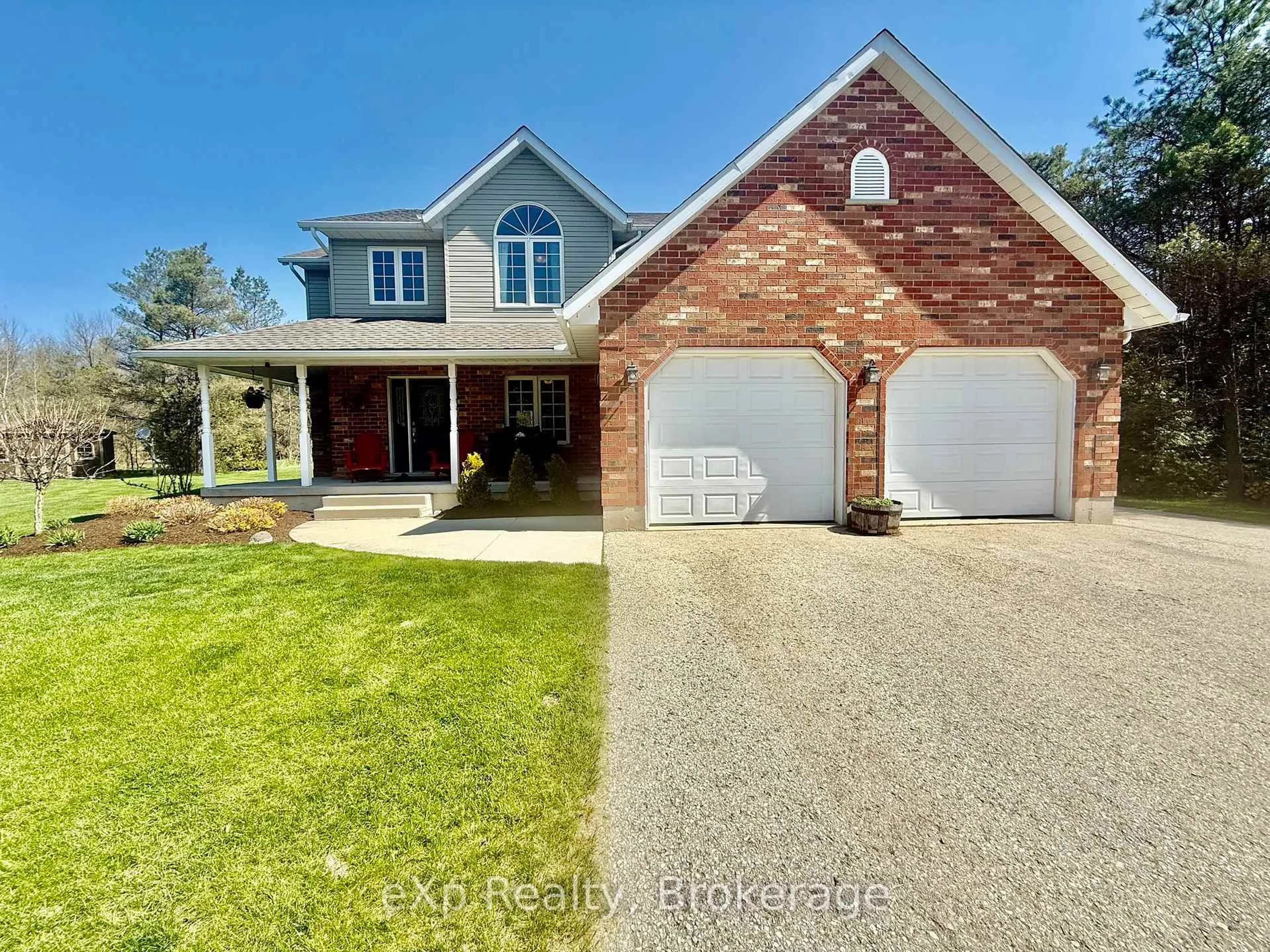 Home with brick exterior material, unknown for 323237 Durham Rd, West Grey Ontario N0G 1R0