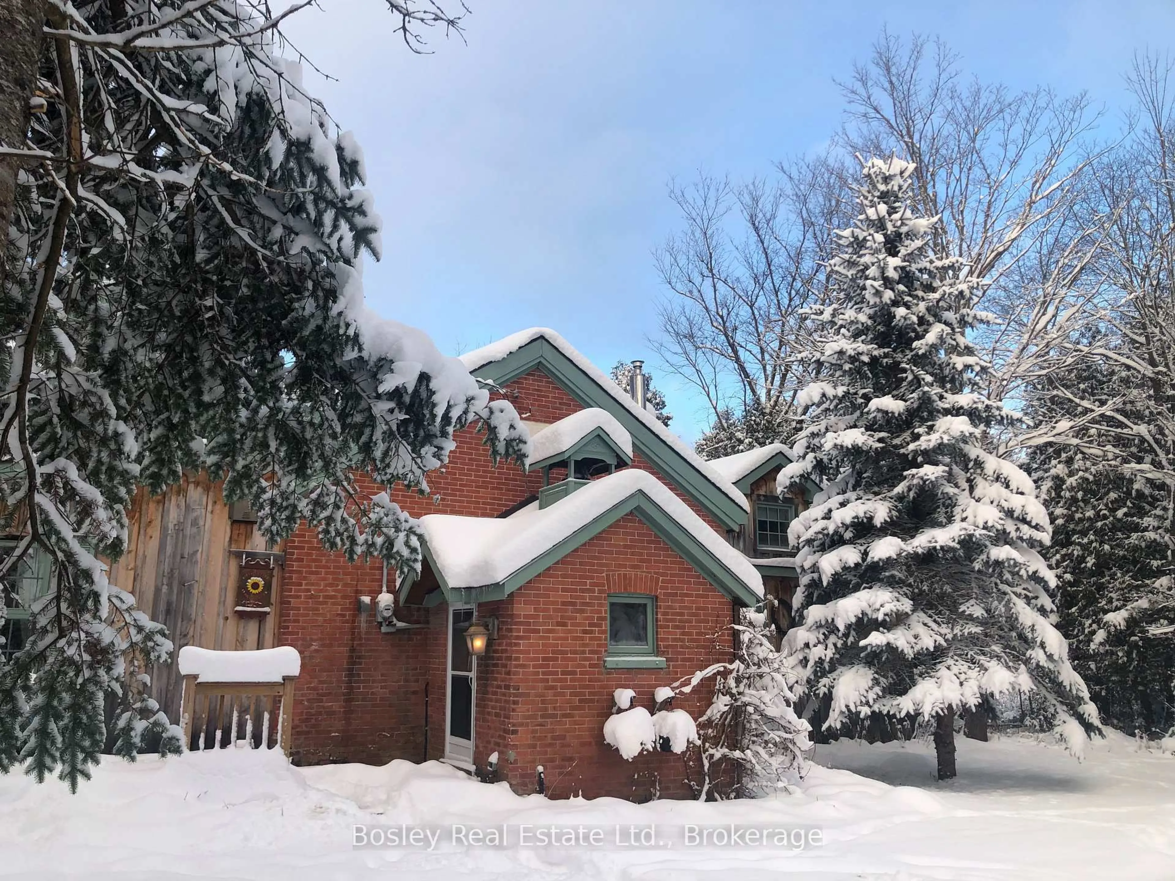 Home with brick exterior material, street for 355276 The Blue Mountains Euphrasia Townline, Blue Mountains Ontario N0H 1J0