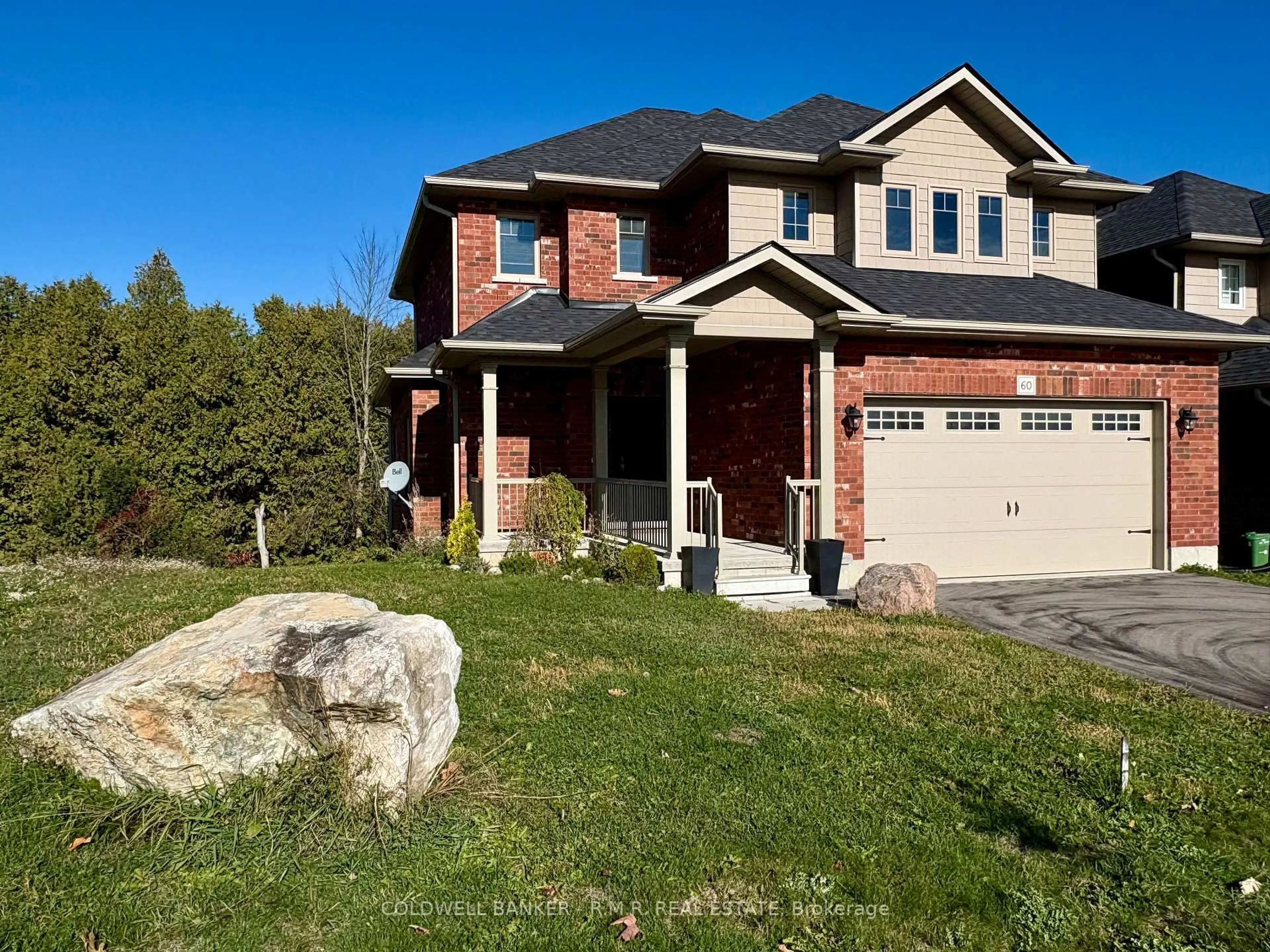 Home with brick exterior material, street for 60 Alcorn Dr, Kawartha Lakes Ontario K9V 0M7