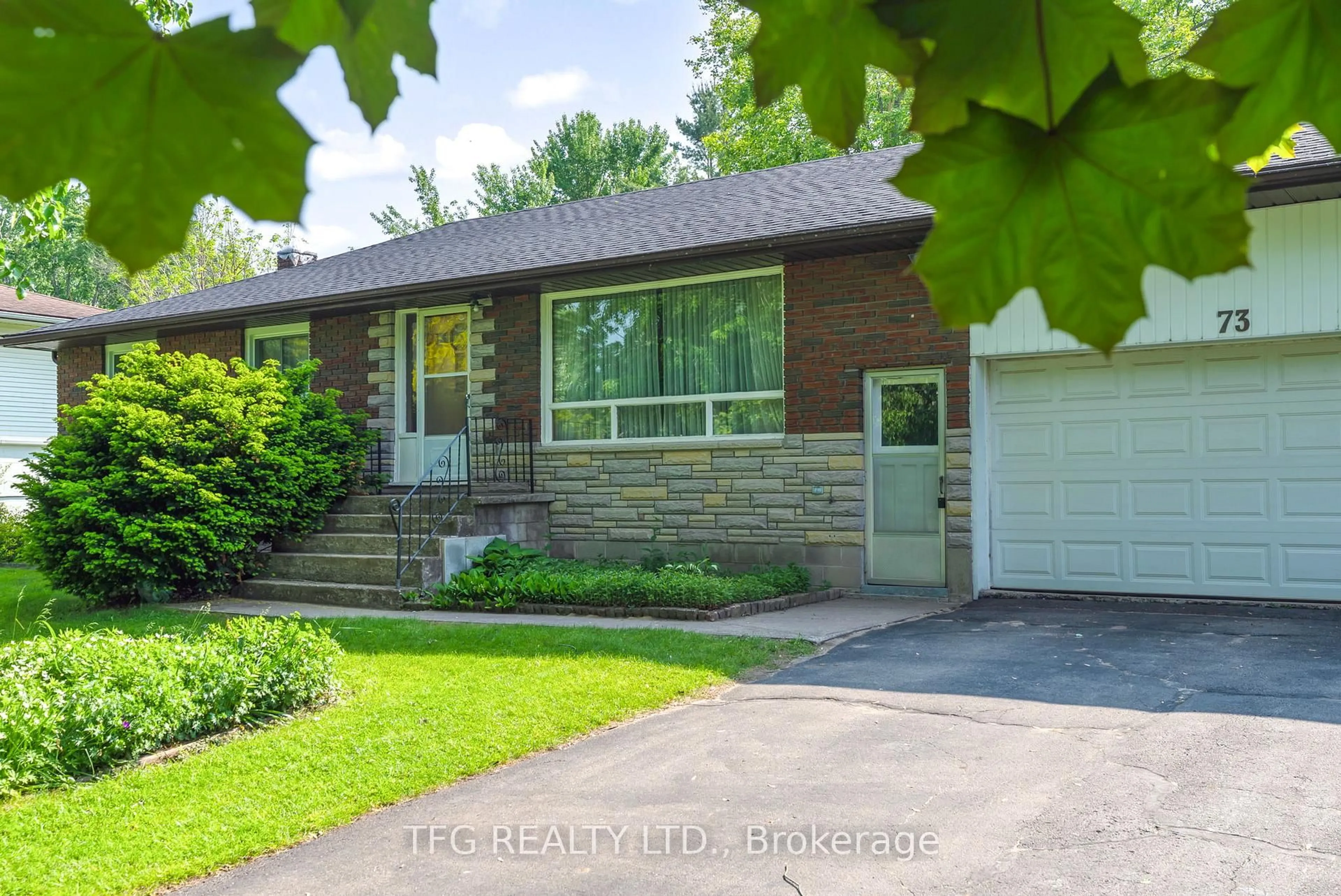 Home with brick exterior material, street for 73 Cameron St, Limoges Ontario K0K 2M0