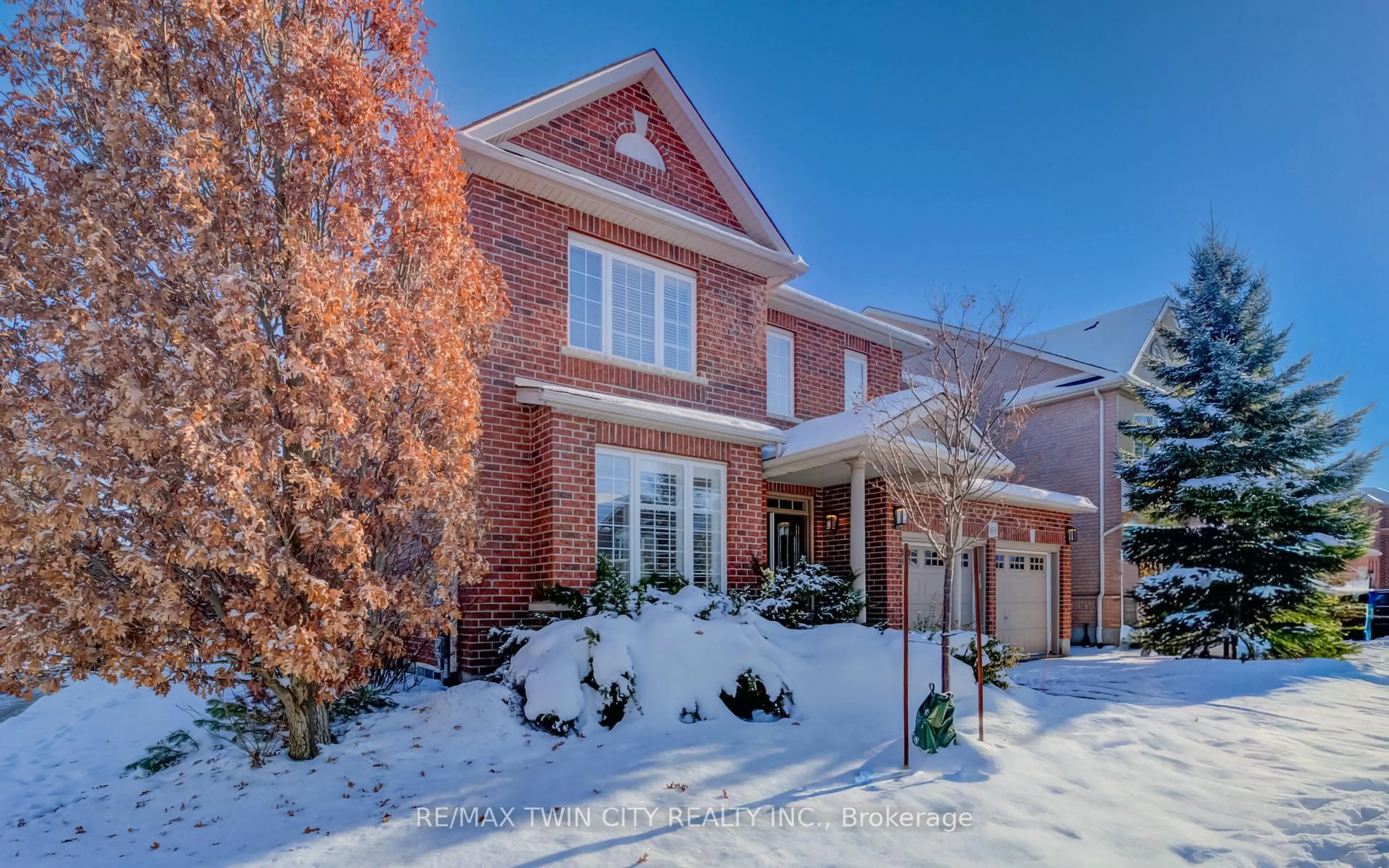 Home with brick exterior material, street for 169 Falconridge Dr, Kitchener Ontario N2K 4J9