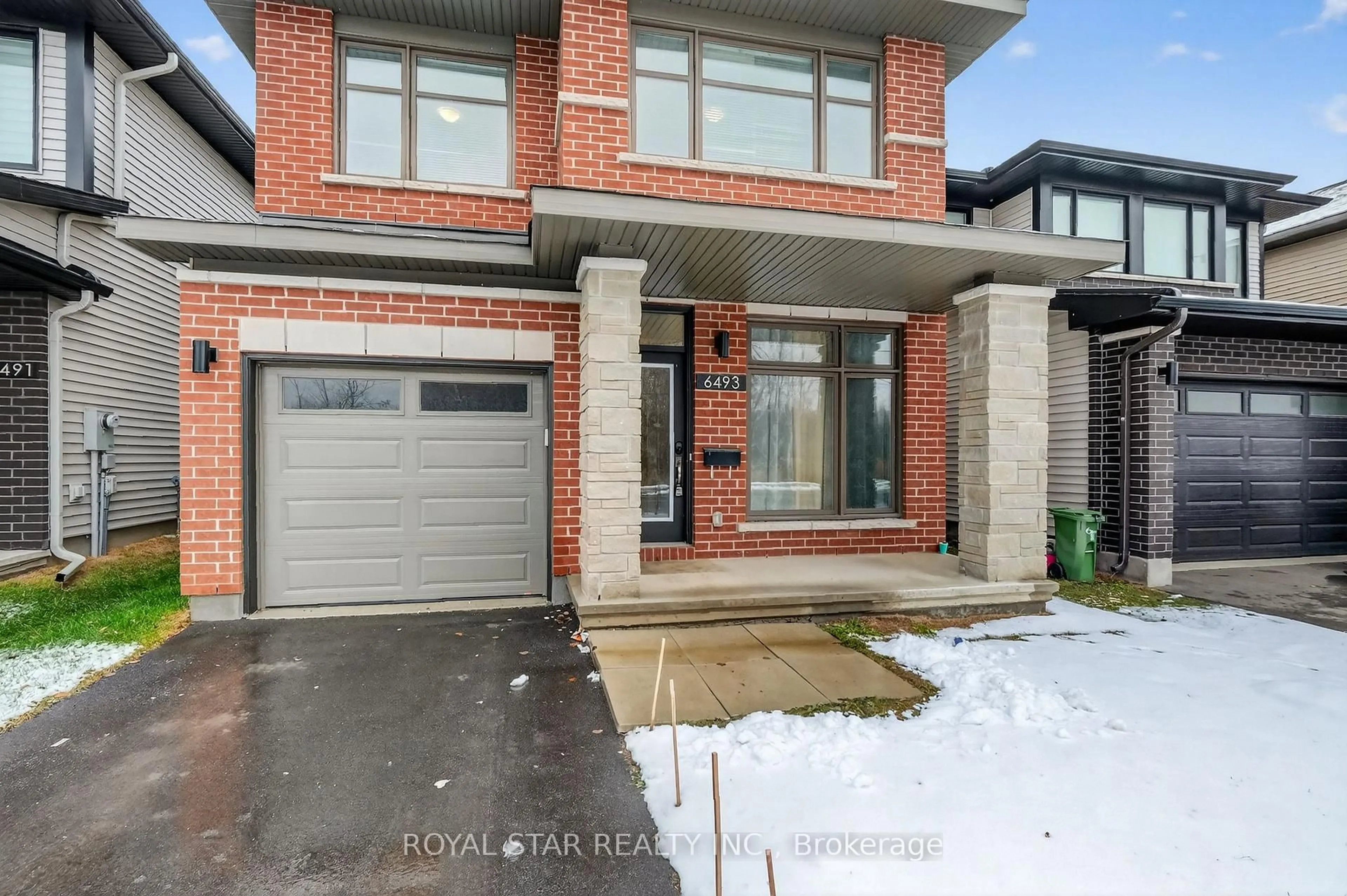 Home with brick exterior material, street for 6493 Renaud Rd, Ottawa Ontario K1W 0R8
