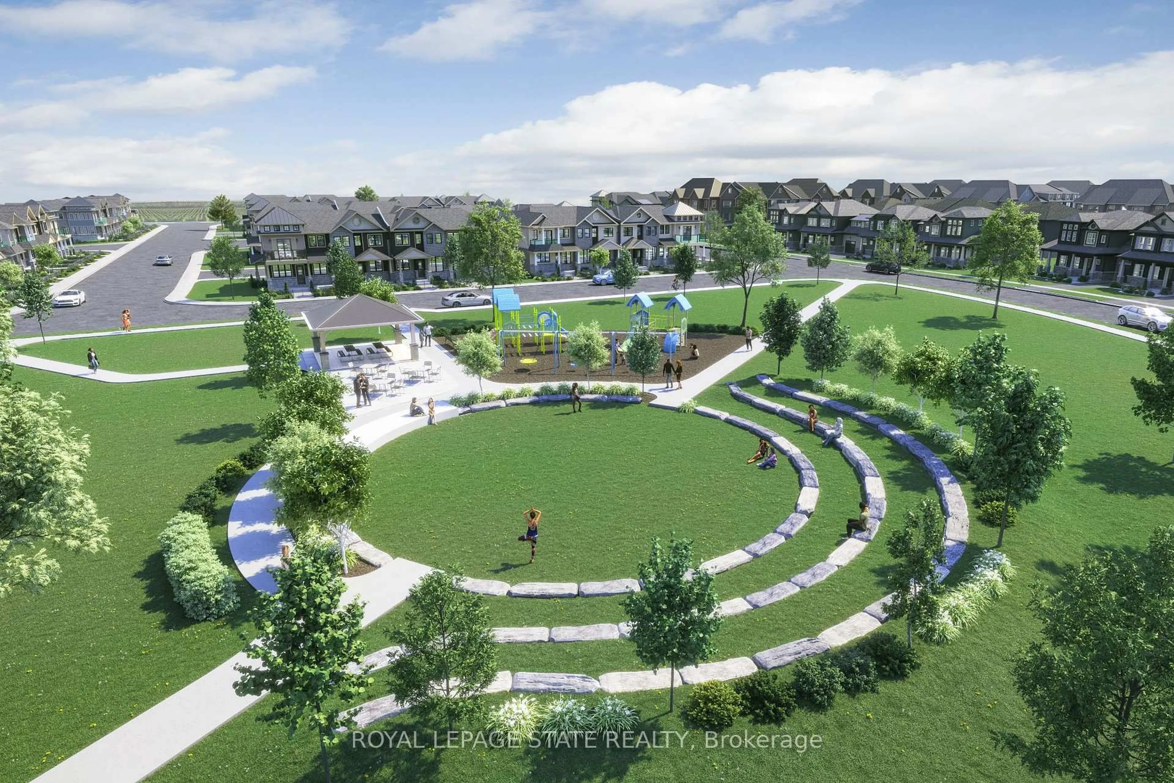 A pic from outside/outdoor area/front of a property/back of a property/a pic from drone, mountain view for 7 Concession Rd #LOT 21, Niagara-on-the-Lake Ontario L0S 1J0