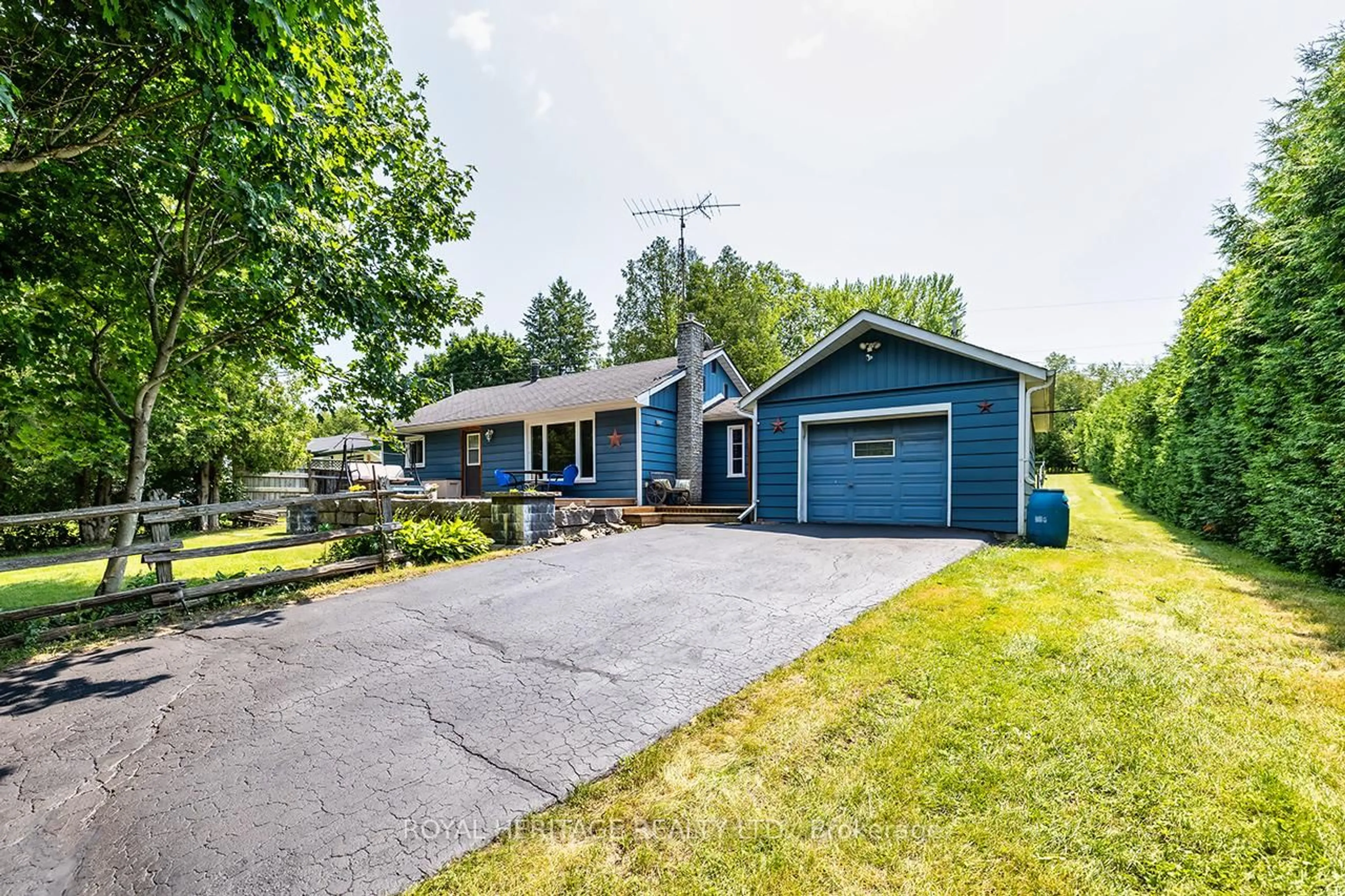 Home with vinyl exterior material, street for 5291 County 45 Rd, Hamilton Township Ontario K0K 1C0