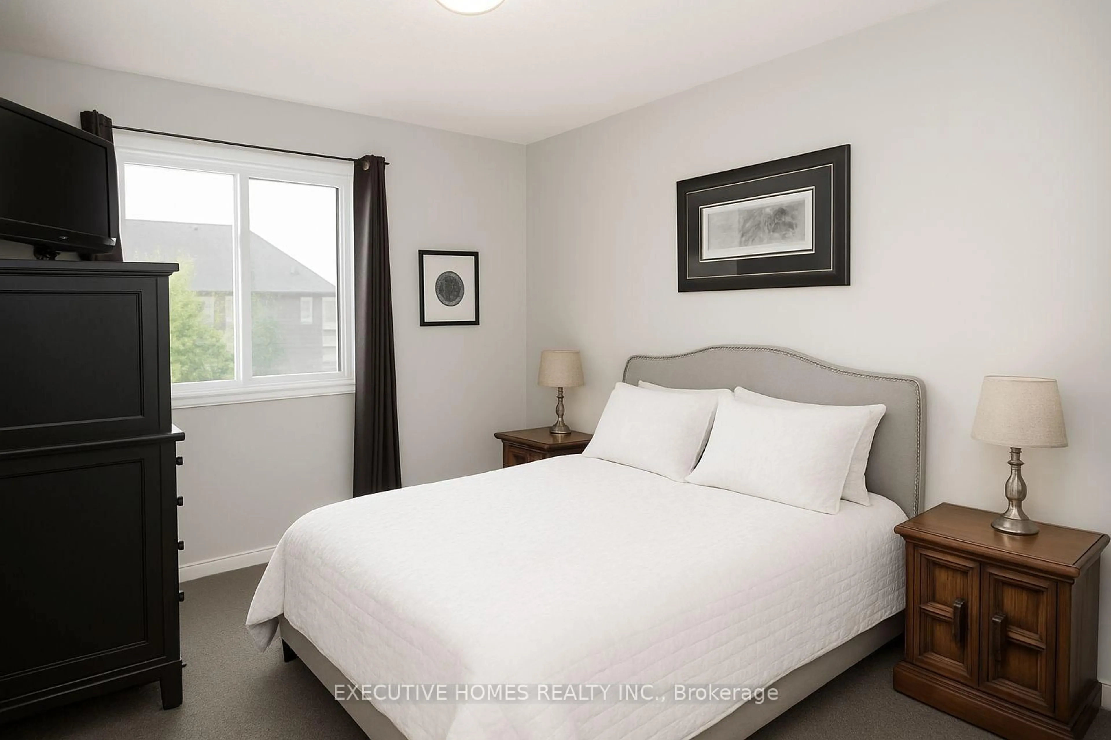 Bedroom with bed, unknown for 2635 Bateman Tr #129, London South Ontario N6L 0B1