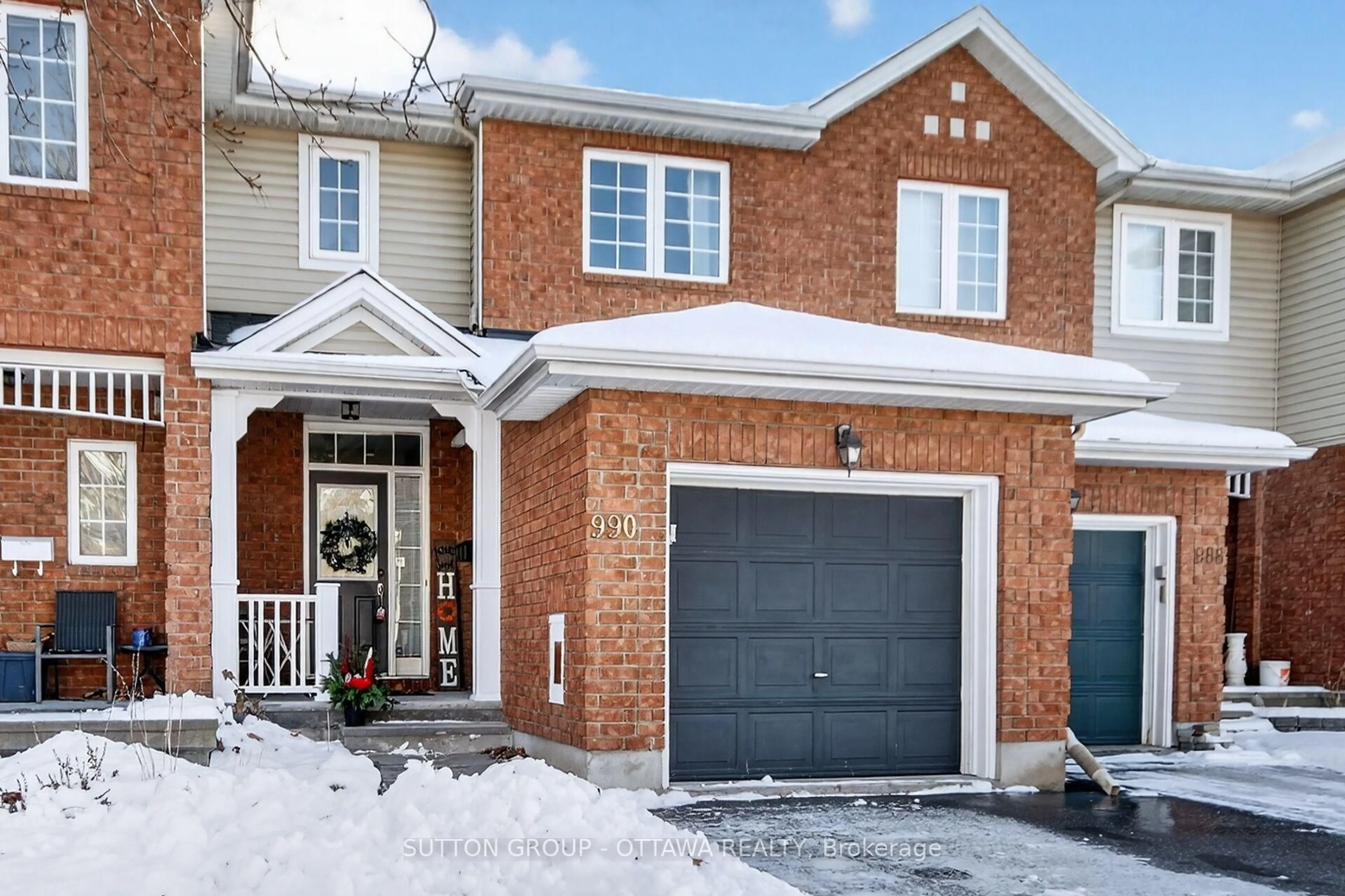Home with brick exterior material, street for 990 Markwick Cres, Ottawa Ontario K4A 4X9