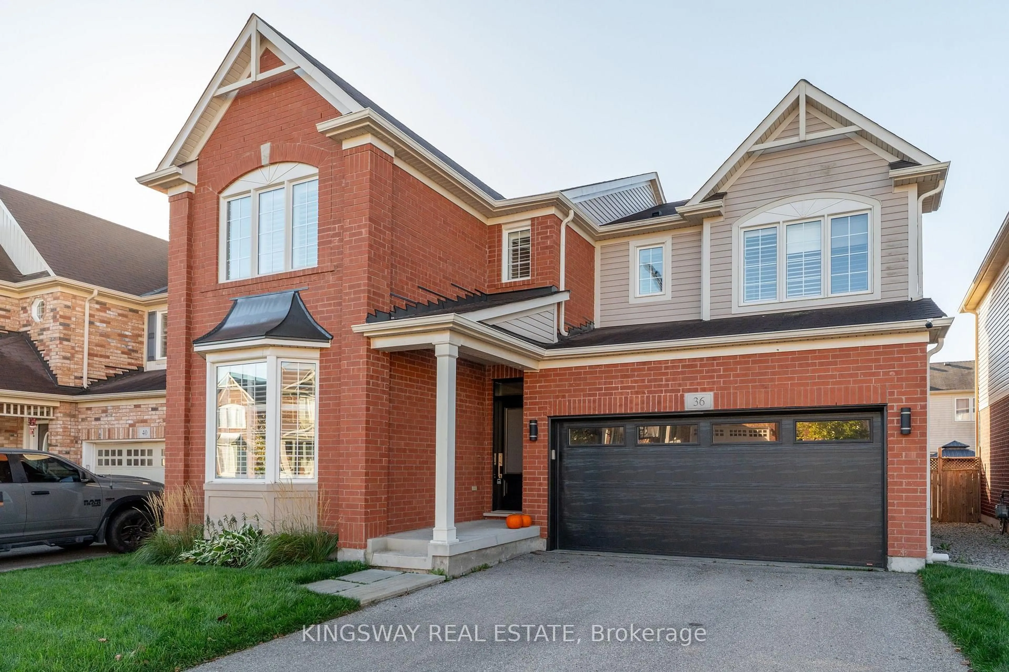 Home with brick exterior material, street for 36 BEATTIE Cres, Cambridge Ontario N3C 0C8
