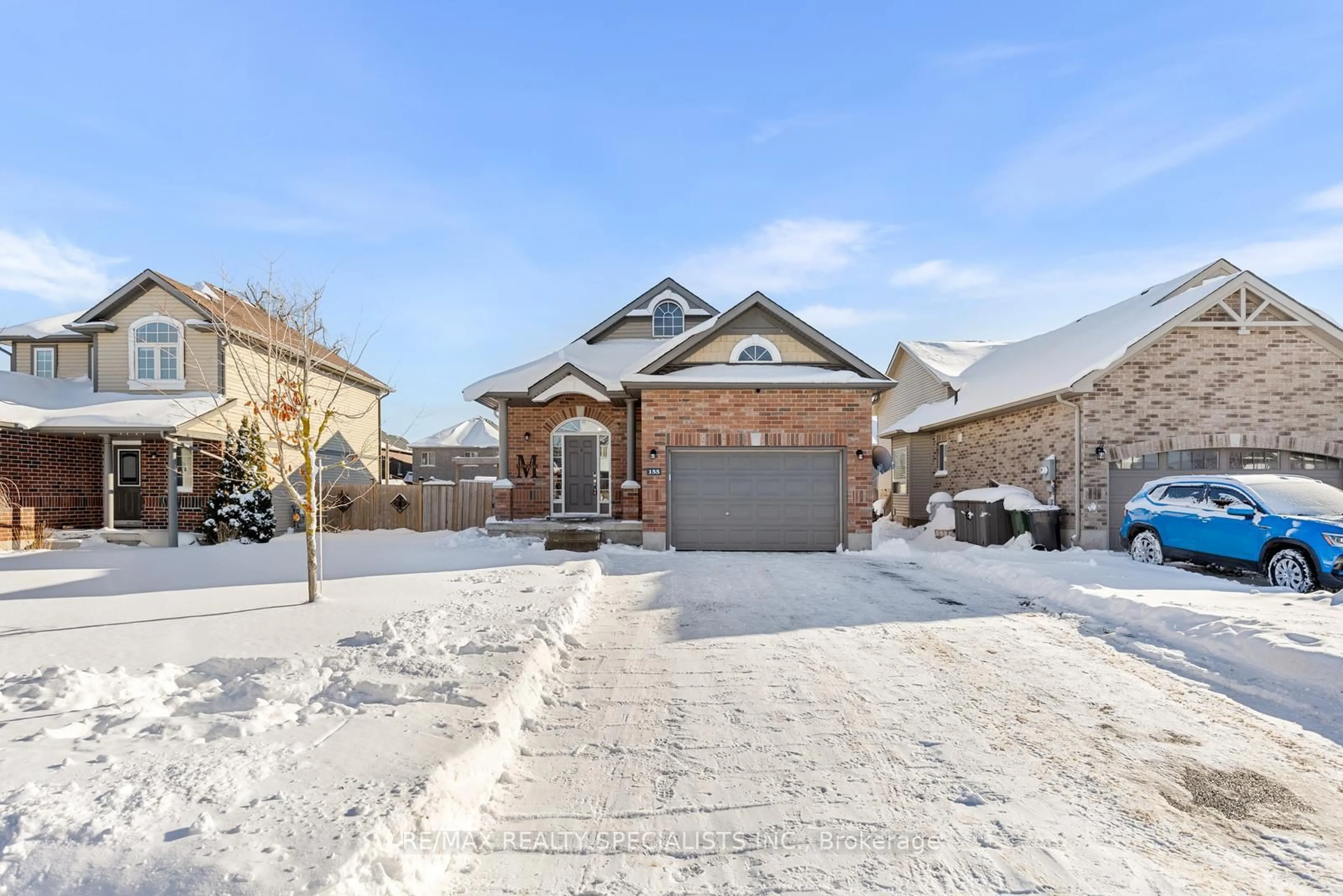 Home with brick exterior material, street for 155 Sheffield St, Southgate Ontario L9V 3W6