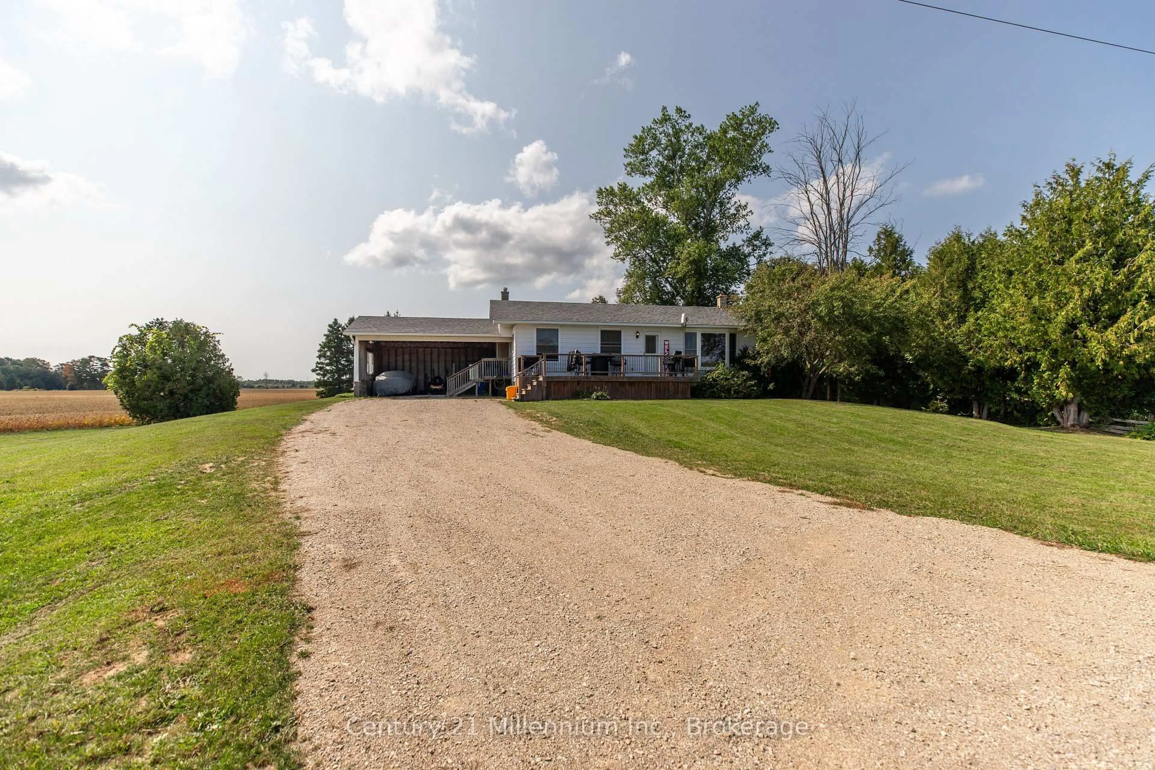 A pic from outside/outdoor area/front of a property/back of a property/a pic from drone, unknown for 1185 Highway 6, South Bruce Peninsula Ontario N0H 2T0