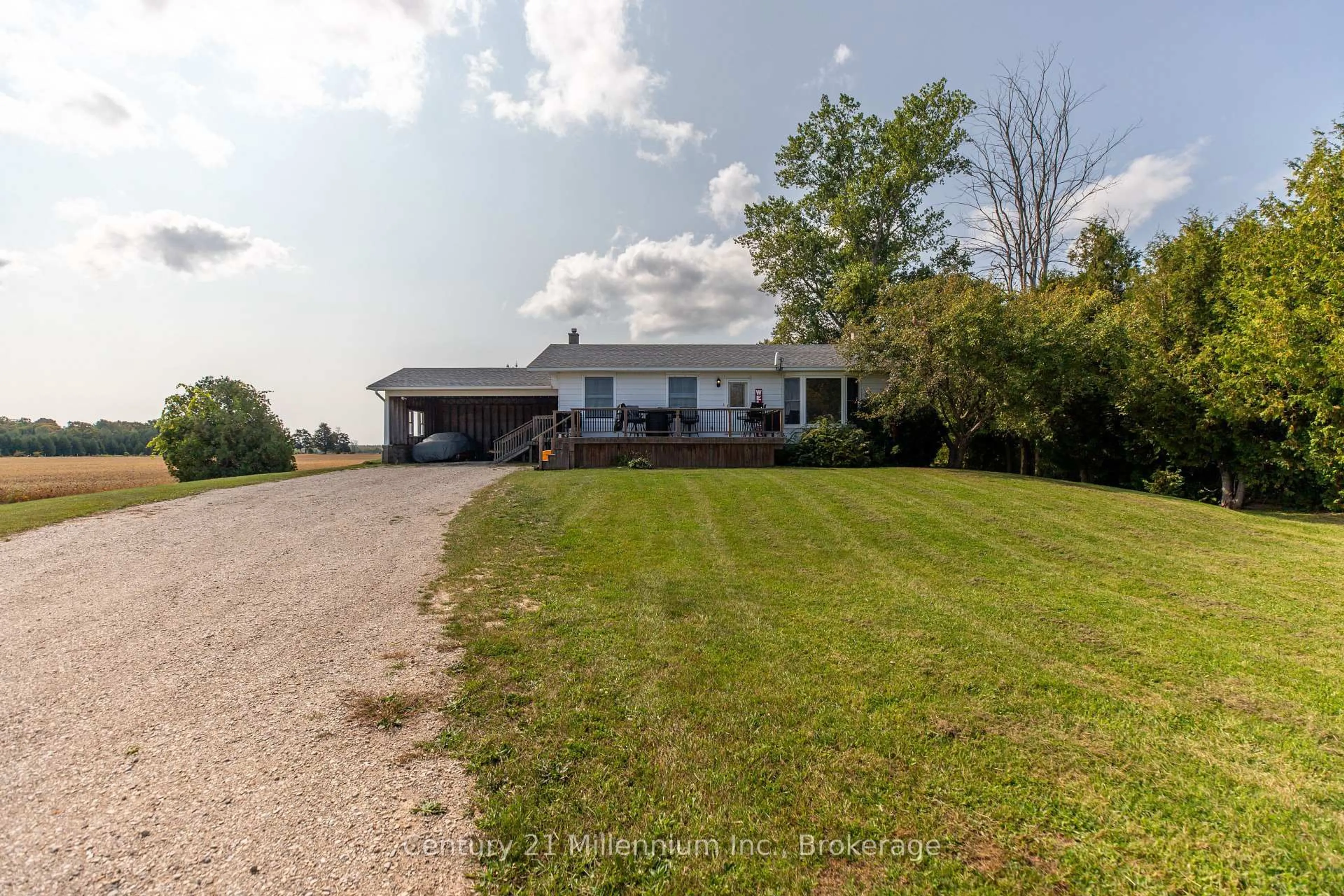 A pic from outside/outdoor area/front of a property/back of a property/a pic from drone, unknown for 1185 Highway 6, South Bruce Peninsula Ontario N0H 2T0