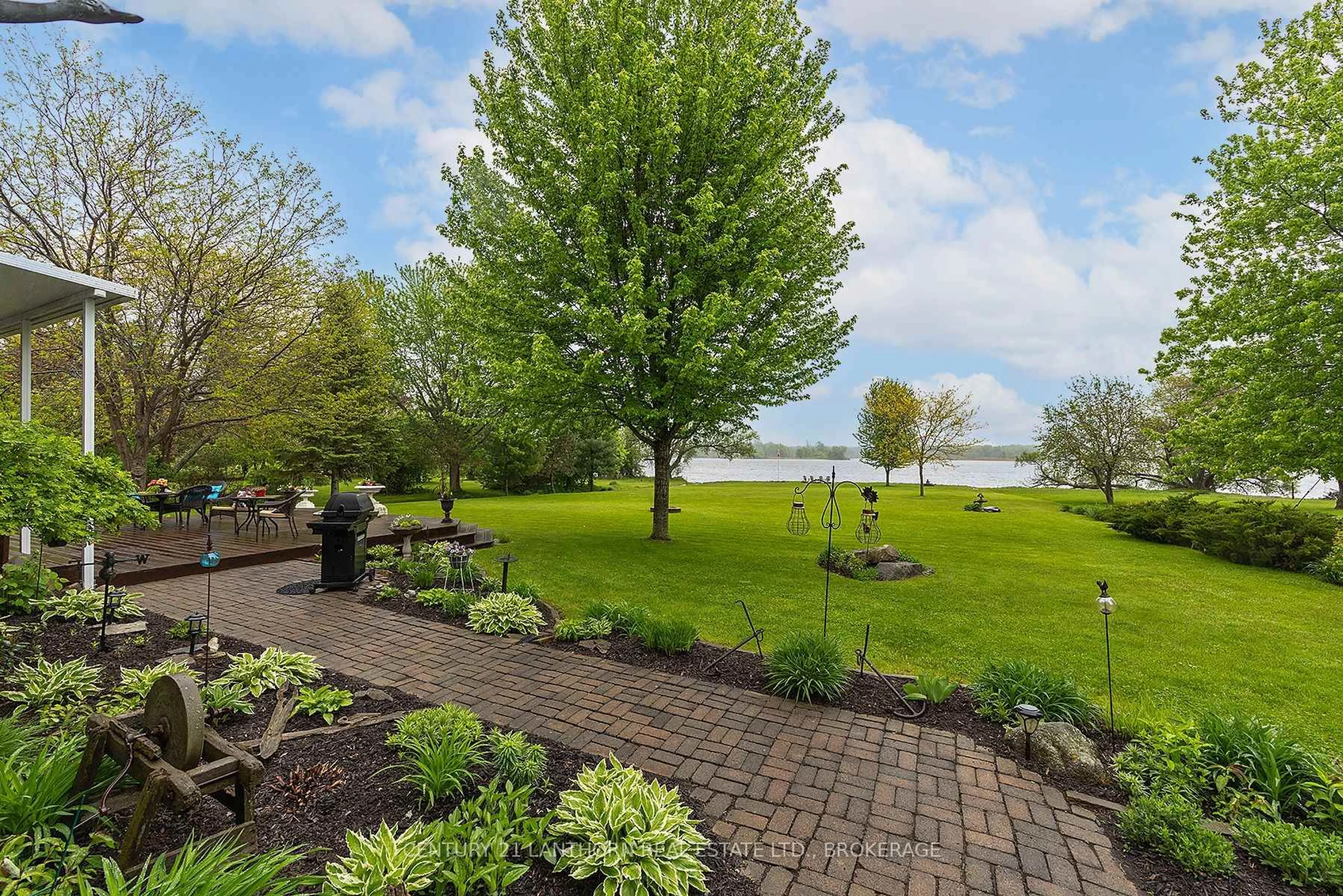 Patio, water/lake/river/ocean view for 9430 County 2 Rd, Greater Napanee Ontario K7R 3L1