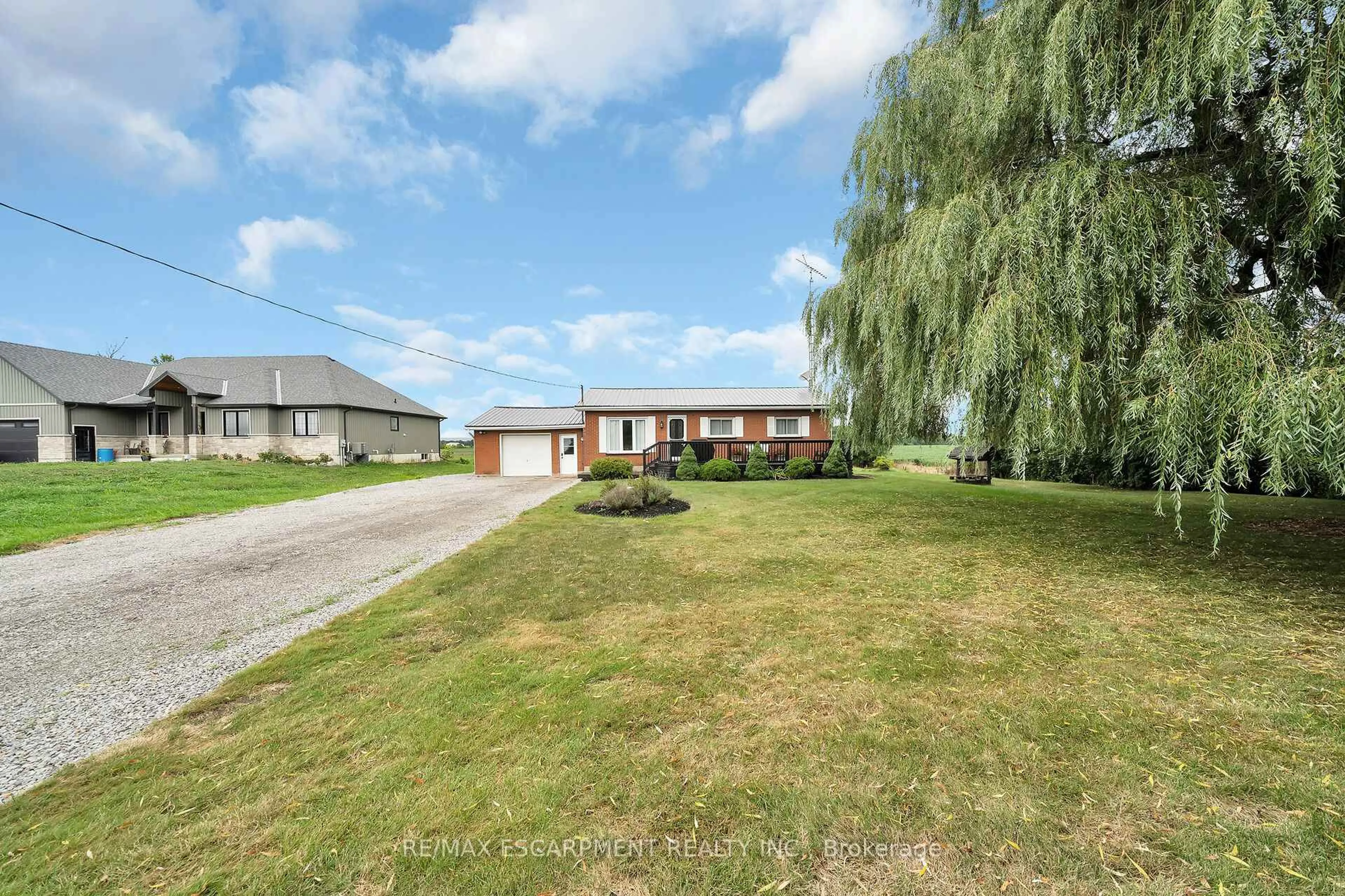 A pic from outside/outdoor area/front of a property/back of a property/a pic from drone, street for 1073 Concession 6 Woodhouse Rd, Norfolk Ontario N3Y 4K4