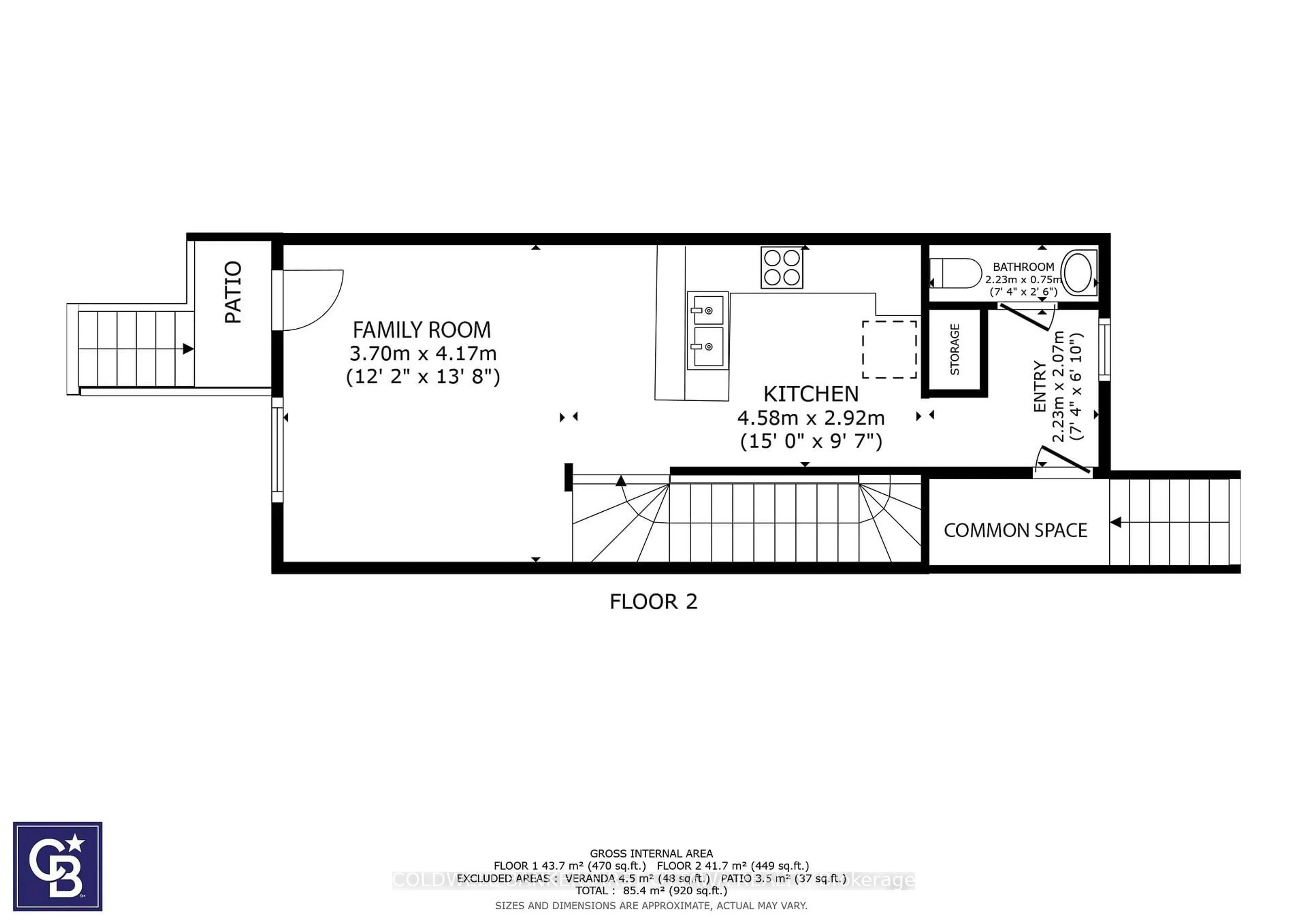 Floor plan for 150 Urbancrest Private, Barrhaven Ontario T1P 1L9