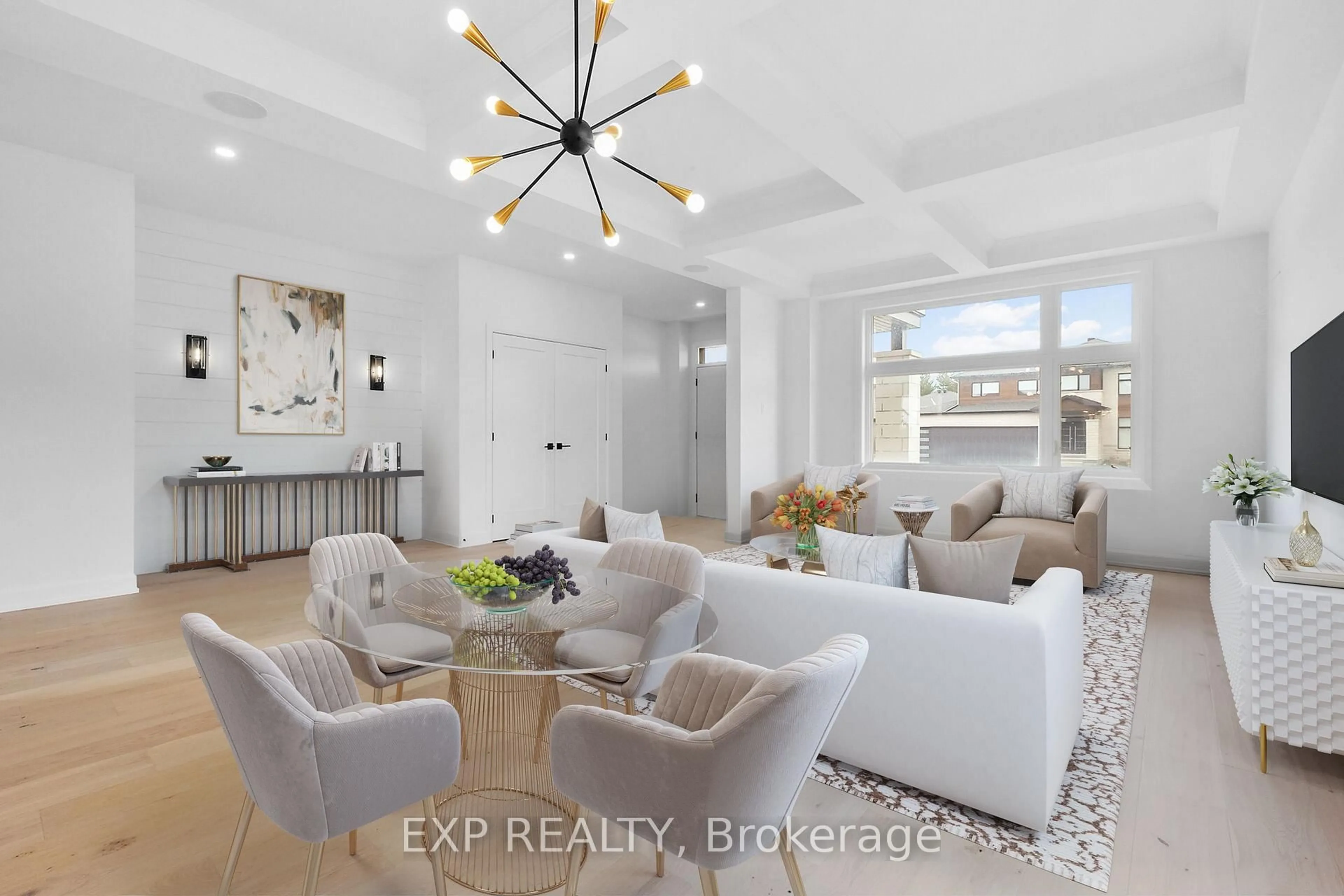 Living room with furniture, ceramic/tile floor for 413 FLEET CANUCK Private, Ottawa Ontario K2M 0M5