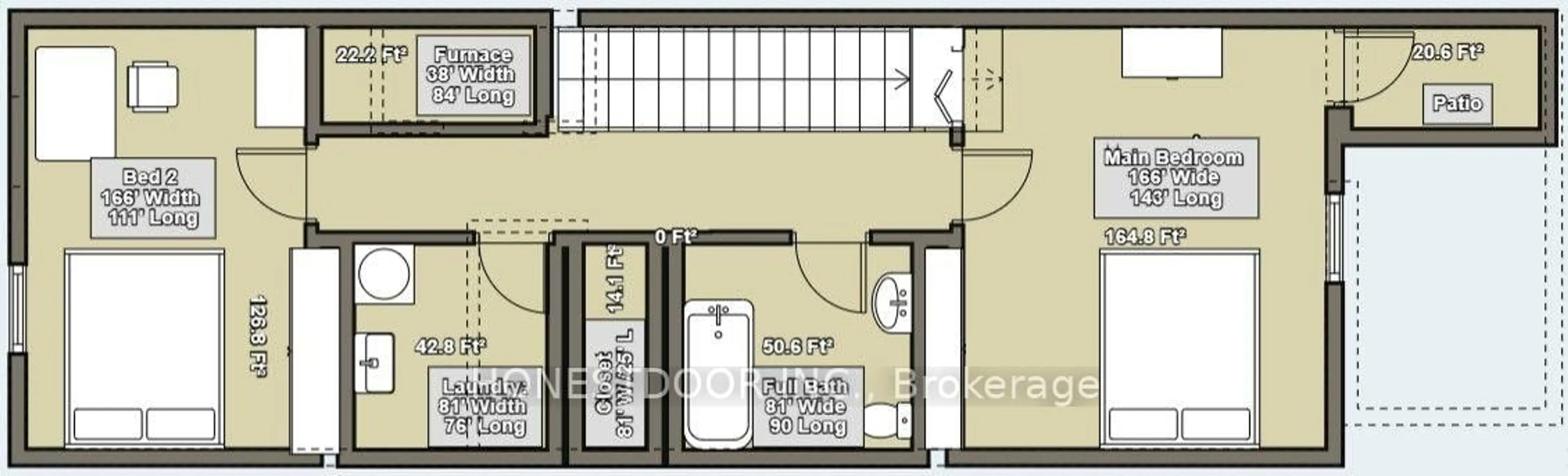 Floor plan for 81 Strathaven Private, Ottawa Ontario K1J 1K7