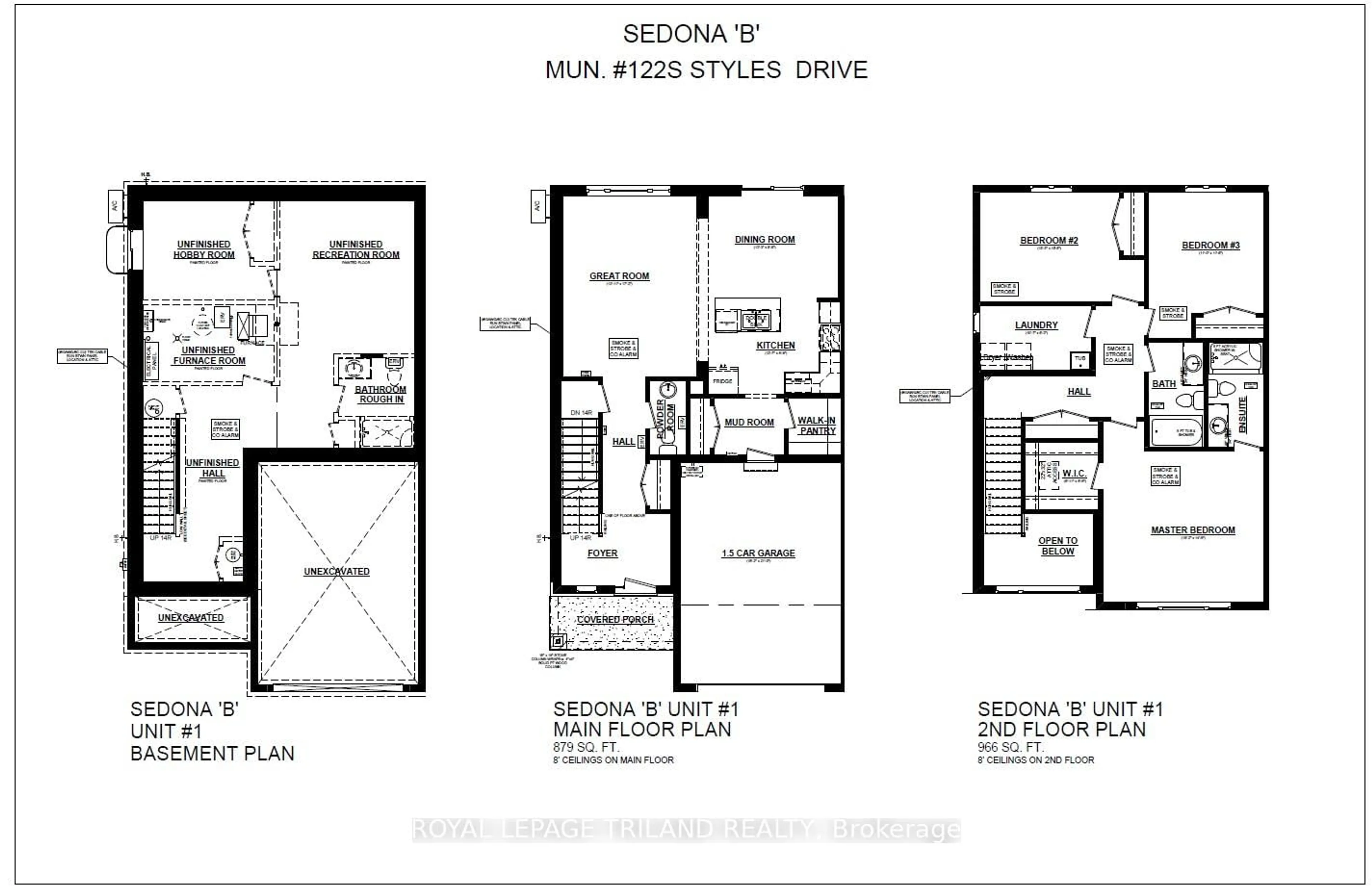 Floor plan for 122 STYLES Dr, St. Thomas Ontario N5R 0N8