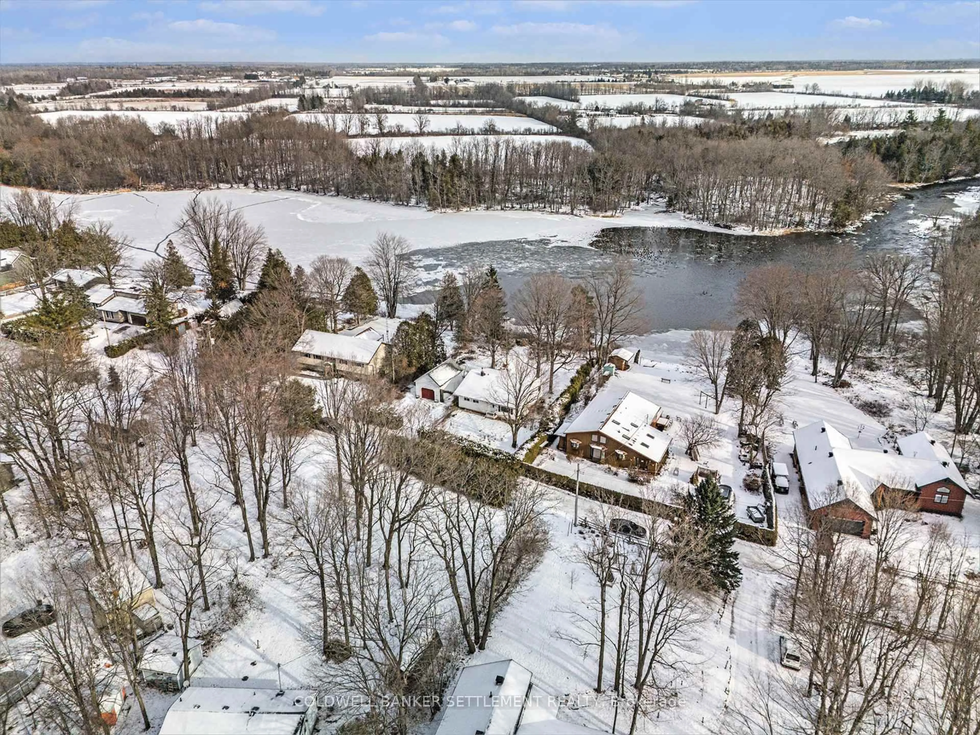 A pic from outside/outdoor area/front of a property/back of a property/a pic from drone, water/lake/river/ocean view for 248 Borden Rd, Carleton Place Ontario K7C 3P1