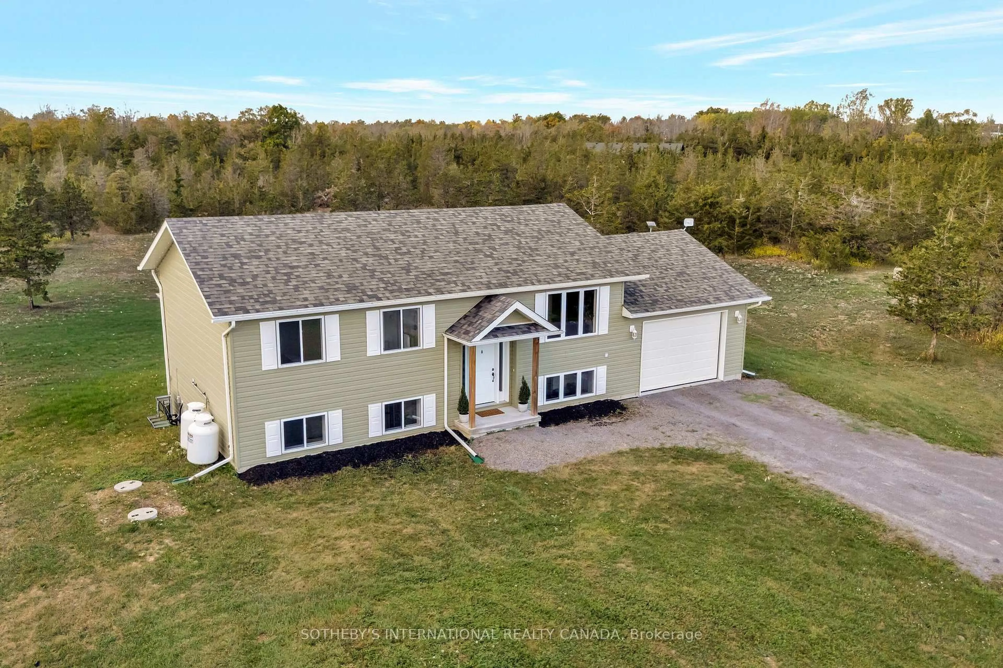A pic from outside/outdoor area/front of a property/back of a property/a pic from drone, building for 158 Old Milford Rd, Prince Edward County Ontario K0K 2T0