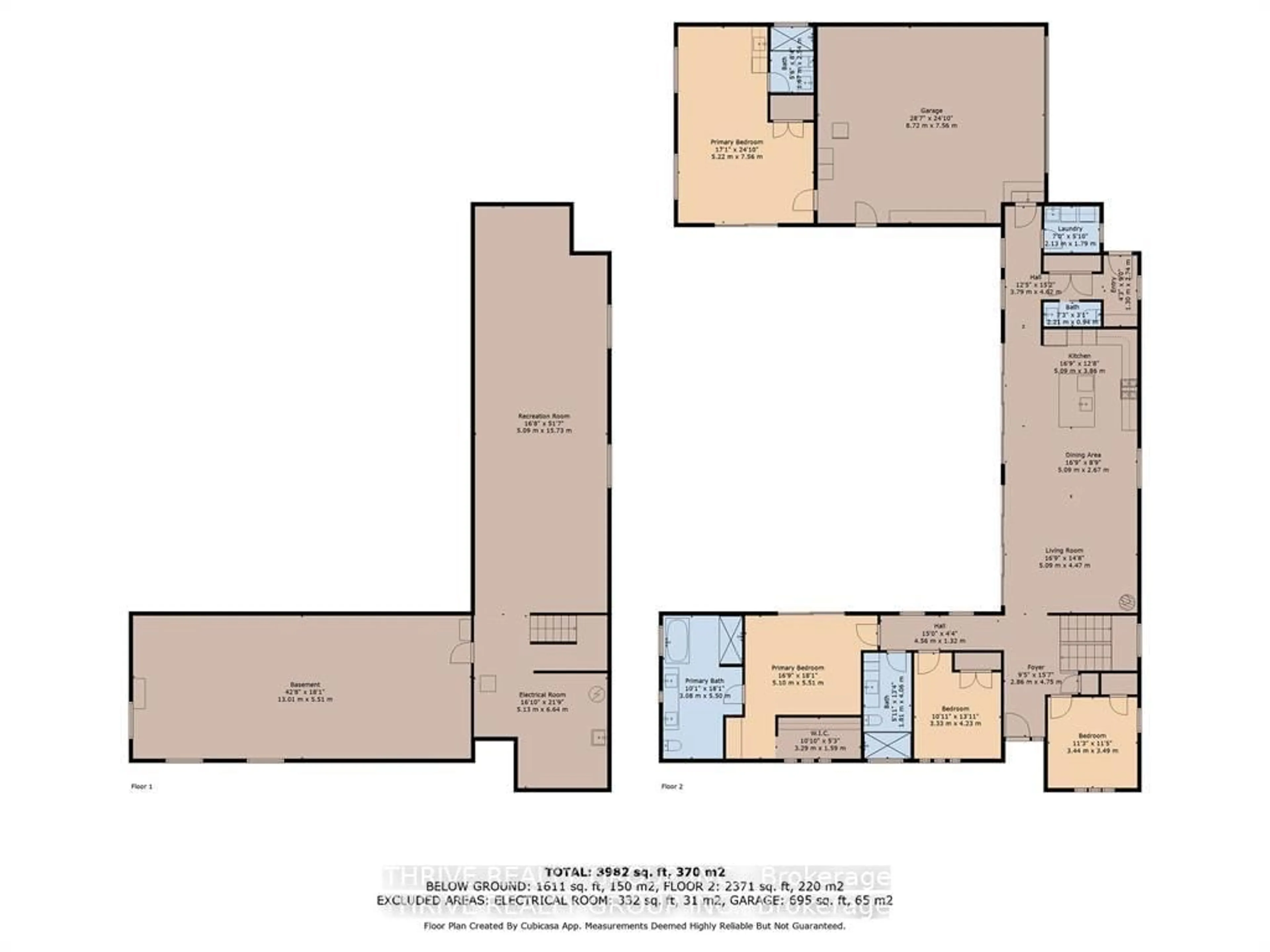 Floor plan for 10107 Pinery Bluffs Rd, Lambton Shores Ontario N0M 1T0
