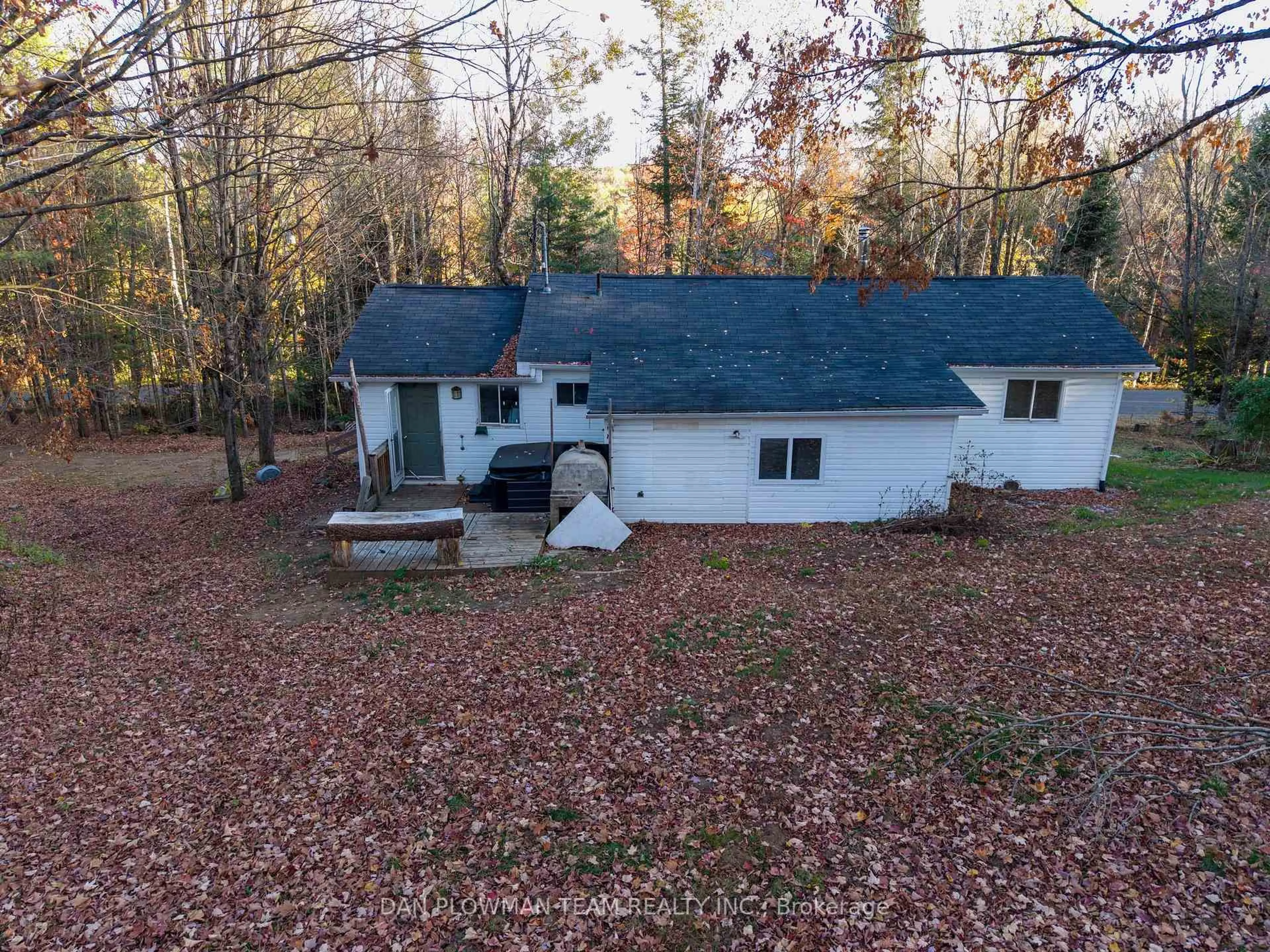 A pic from outside/outdoor area/front of a property/back of a property/a pic from drone, unknown for 1919 Irondale Rd, Highlands East Ontario K0M 2A0