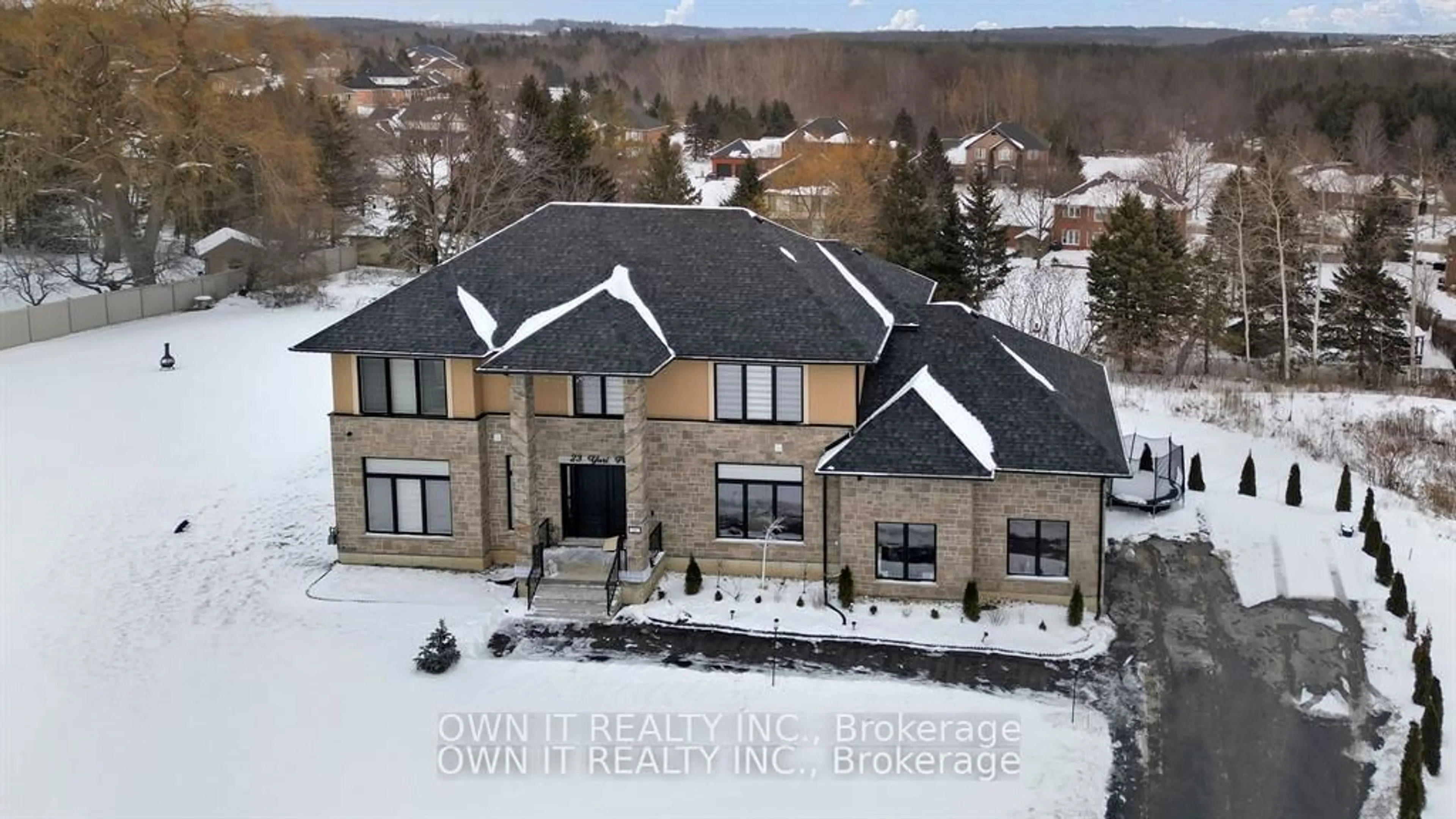 A pic from outside/outdoor area/front of a property/back of a property/a pic from drone, building for 23 YARL Pl, Guelph/Eramosa Ontario N1E 0P4