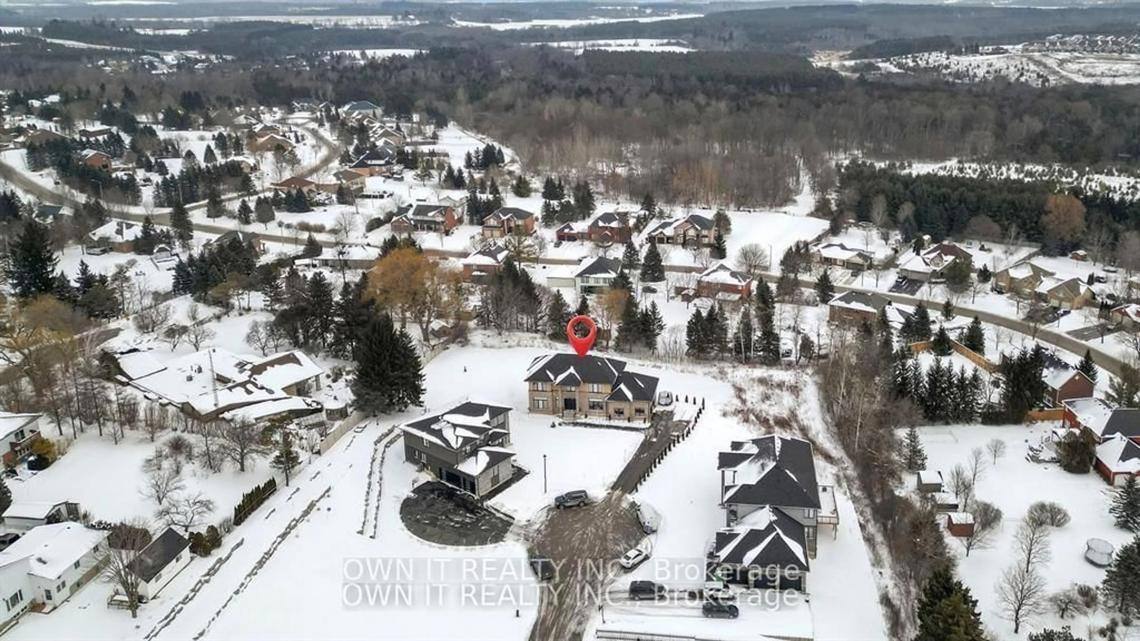 A pic from outside/outdoor area/front of a property/back of a property/a pic from drone, mountain view for 23 YARL Pl, Guelph/Eramosa Ontario N1E 0P4