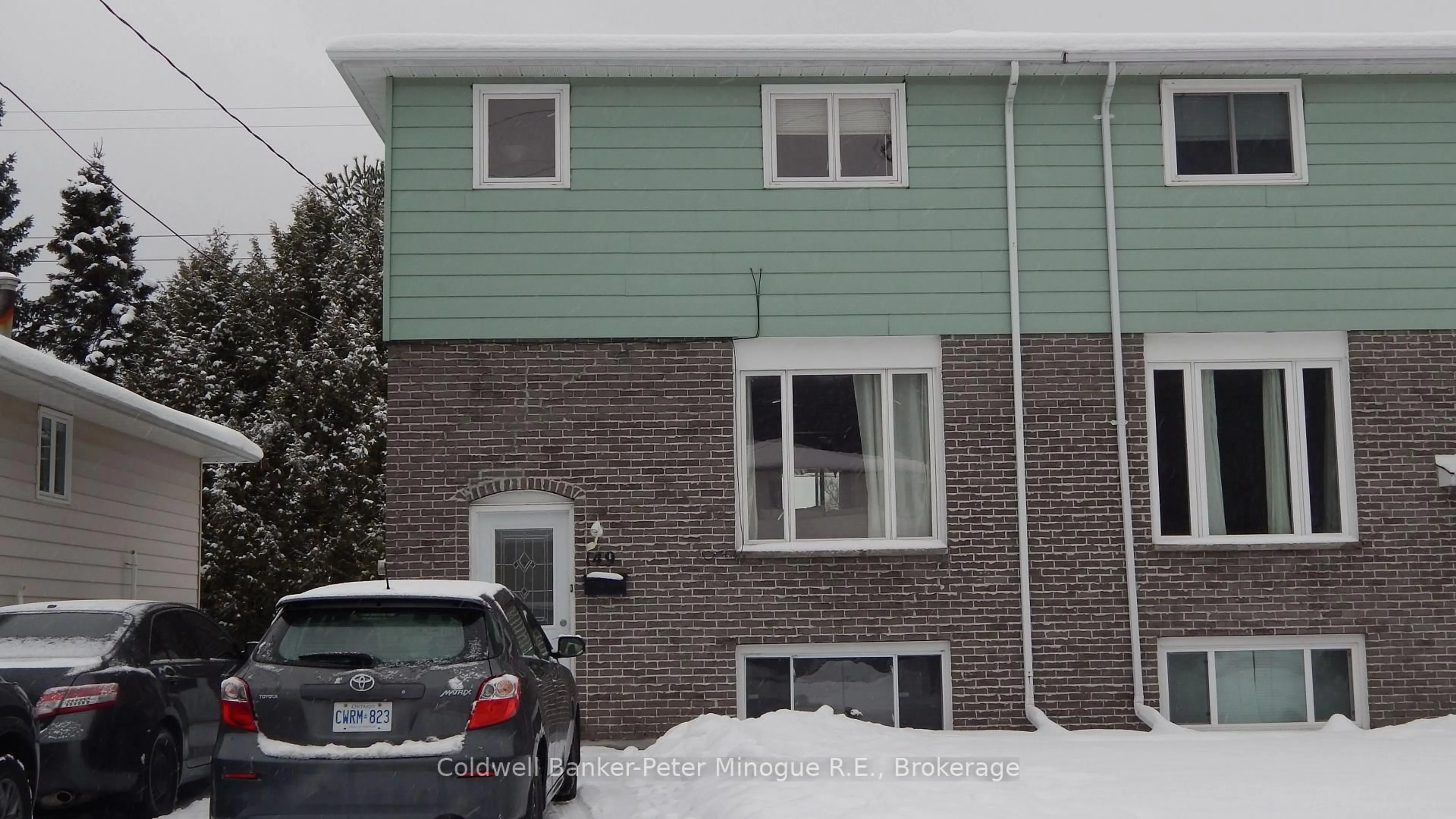 Home with vinyl exterior material, street for 149 Sherryl Cres, North Bay Ontario P1B 8R8