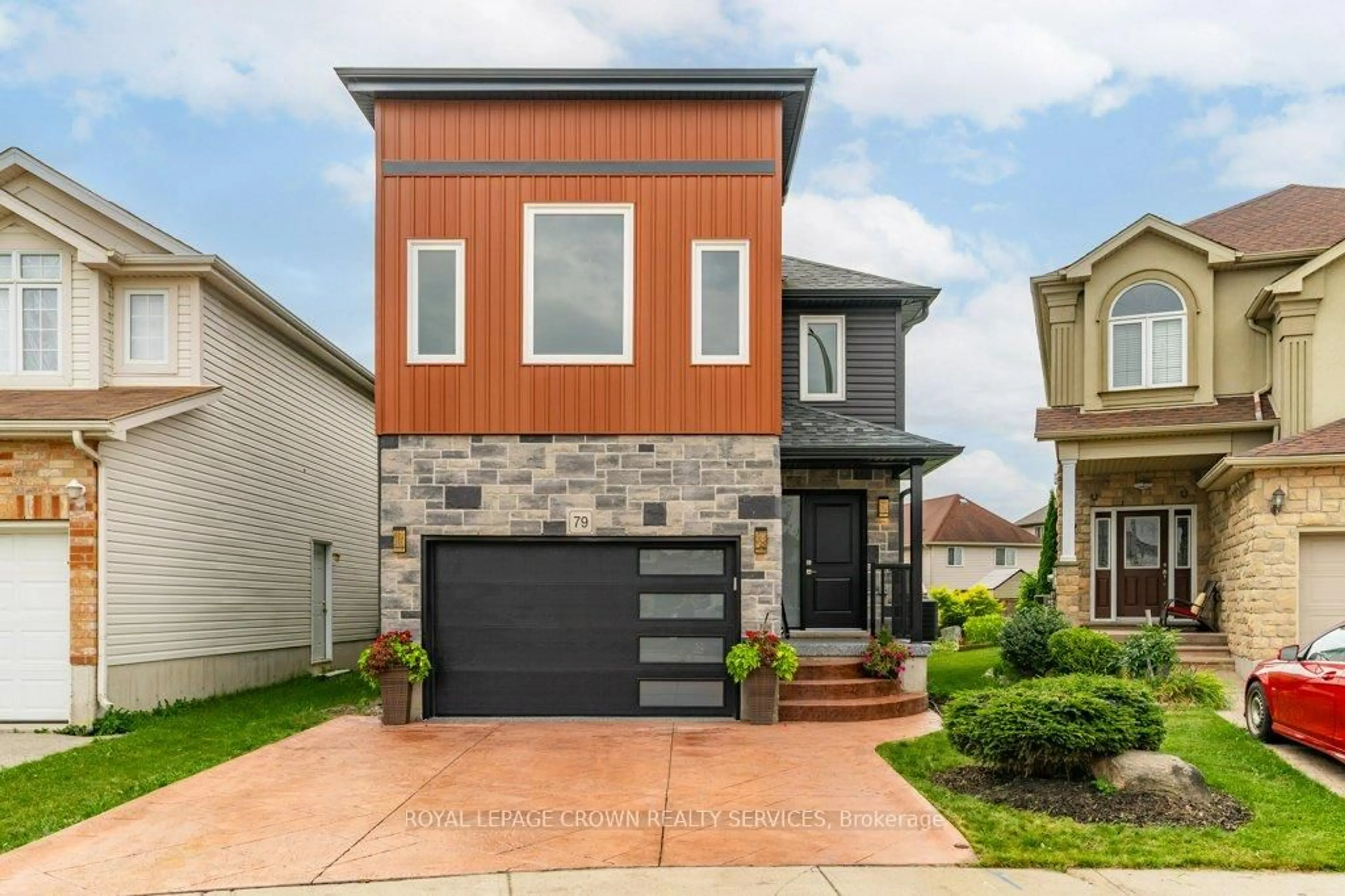 Home with brick exterior material, street for 79 Winding Meadow Crt, Kitchener Ontario N2N 3P7