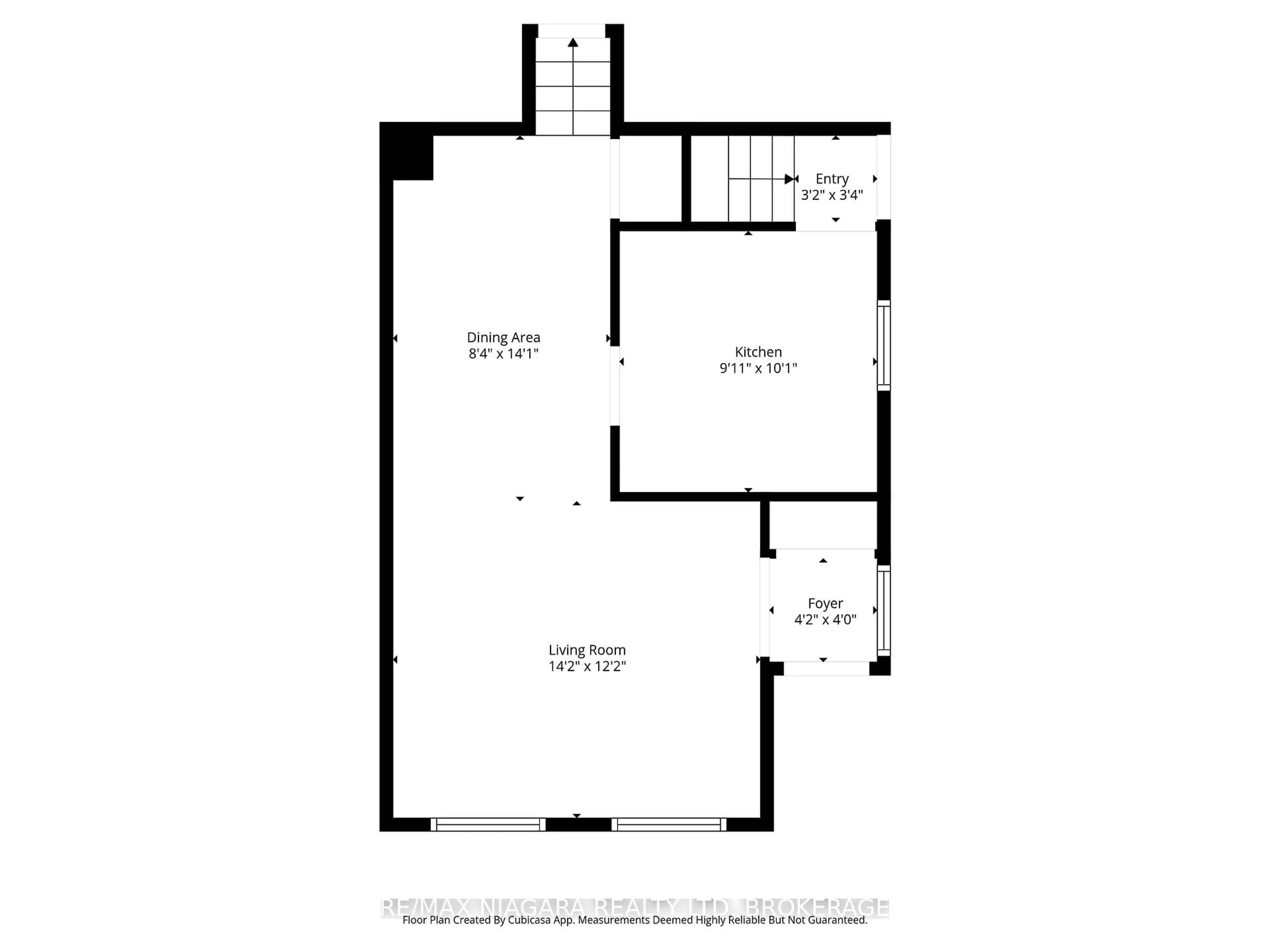 Floor plan for 35 Lafayette Dr, St. Catharines Ontario L2N 6C1