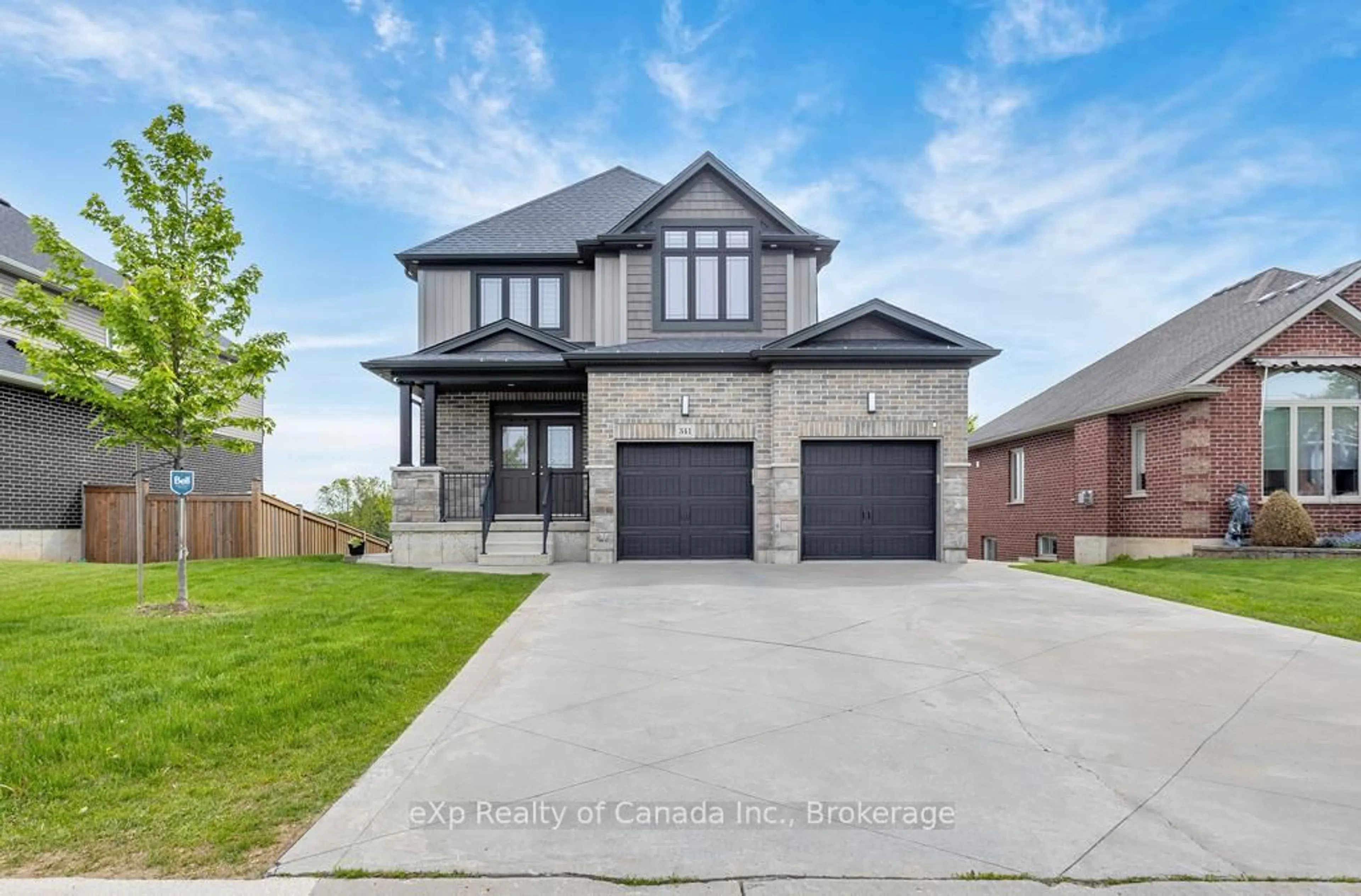 Home with brick exterior material, street for 341 Poldon Dr, Norwich Ontario N0J 1P0