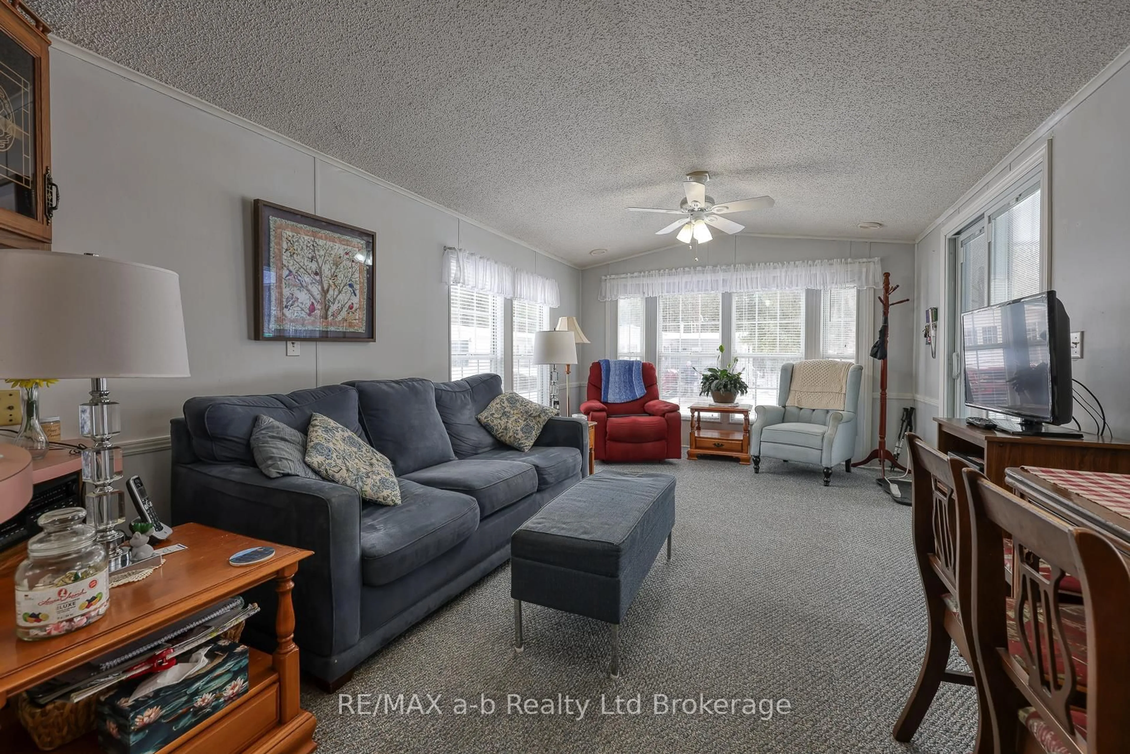 Living room with furniture, unknown for 592968 County Road 13 Rd #33 Linda Lane, Norwich Ontario N0J 1P0