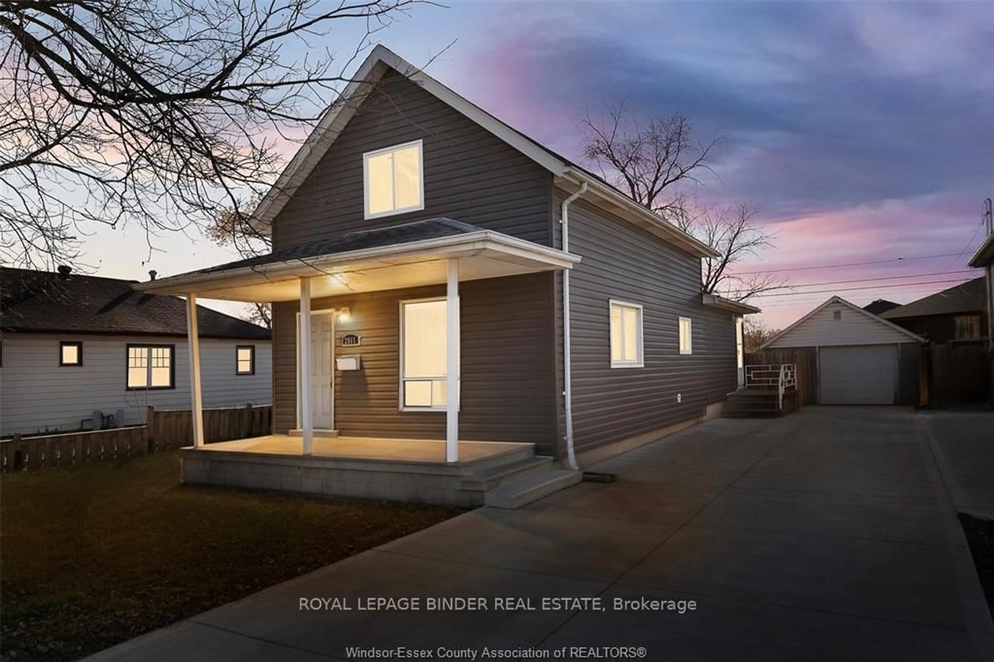 Home with brick exterior material, street for 2065 Dominion Blvd, Windsor Ontario N9B 3H8