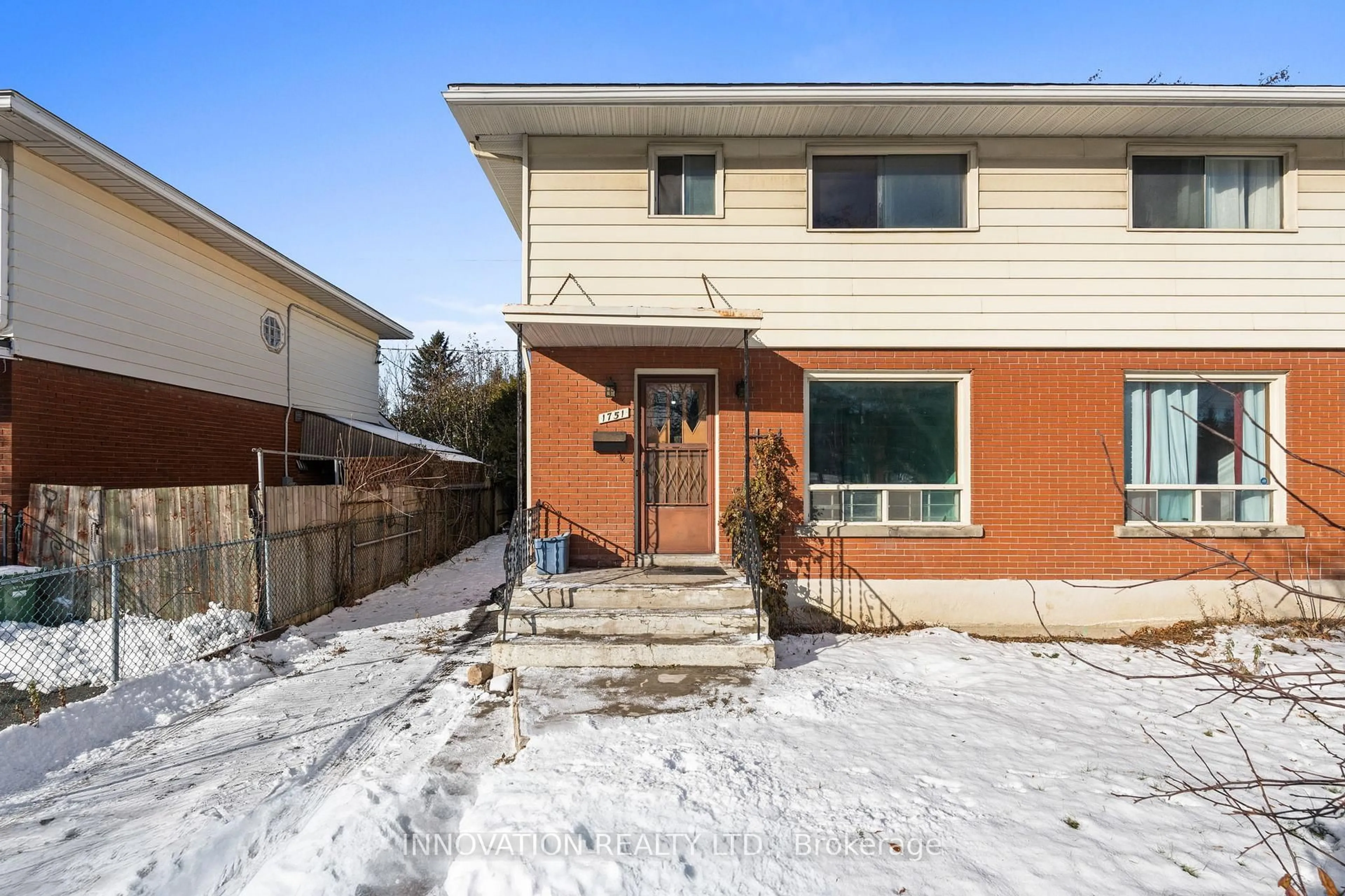 Home with brick exterior material, street for 1751 Baseline Rd, Ottawa Ontario K2C 0C1