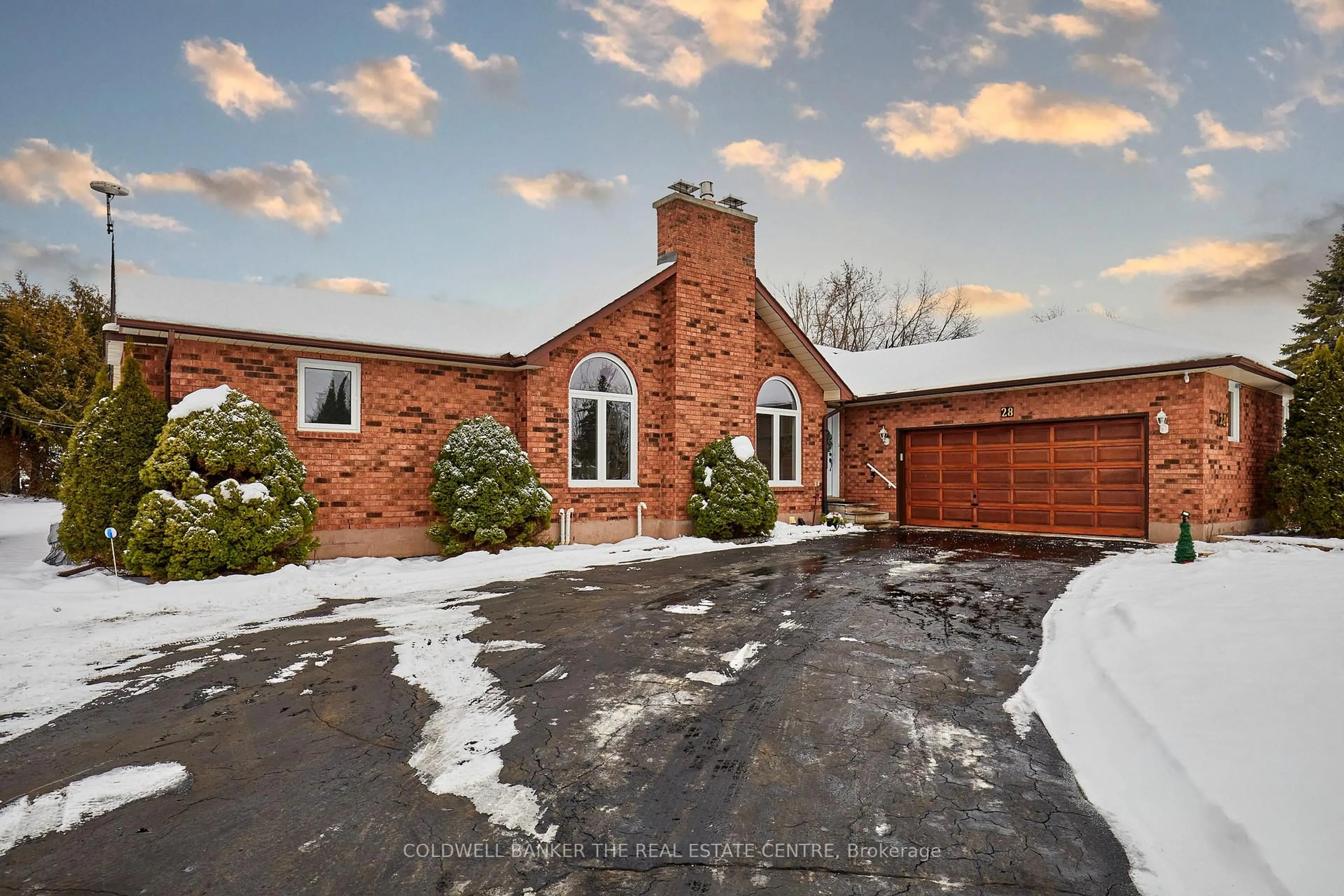 Home with brick exterior material, street for 28 Neals Dr, Kawartha Lakes Ontario L0B 1K0