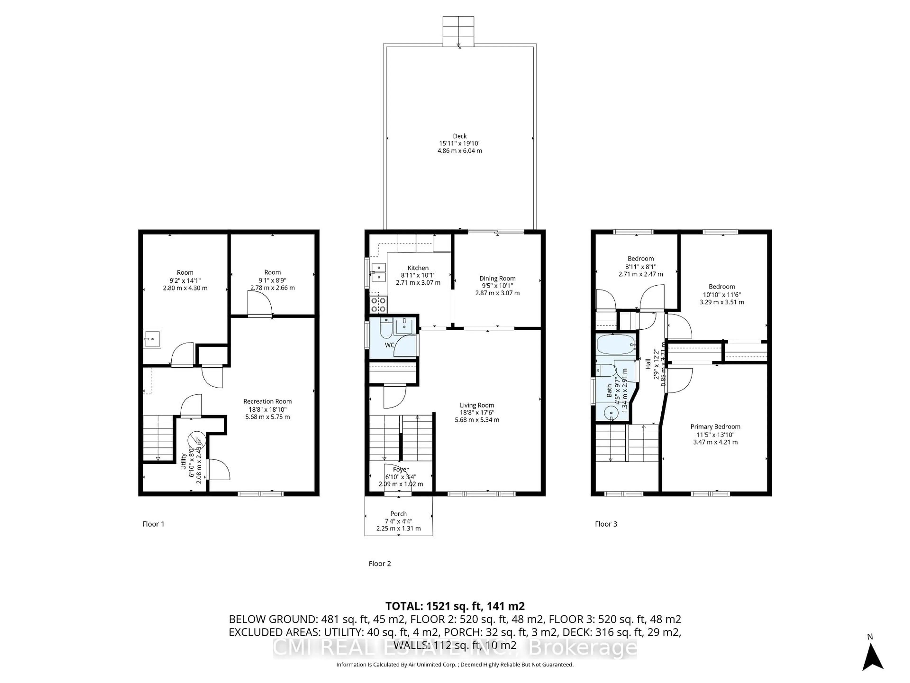 Floor plan for 916 Woodbine Ave, Greater Sudbury Ontario P3A 5A8