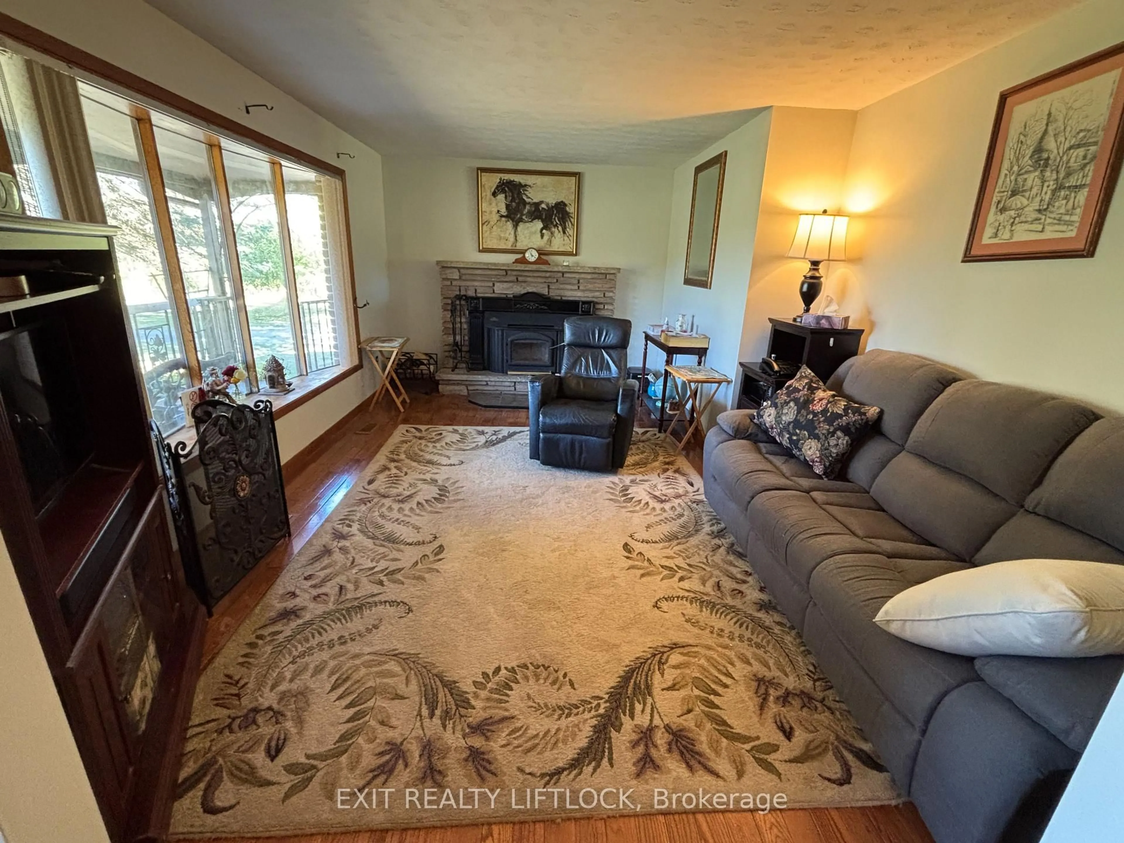 Living room with furniture, carpet floor for 2725 Dummer Asphodel Rd, Asphodel-Norwood Ontario K0L 2V0