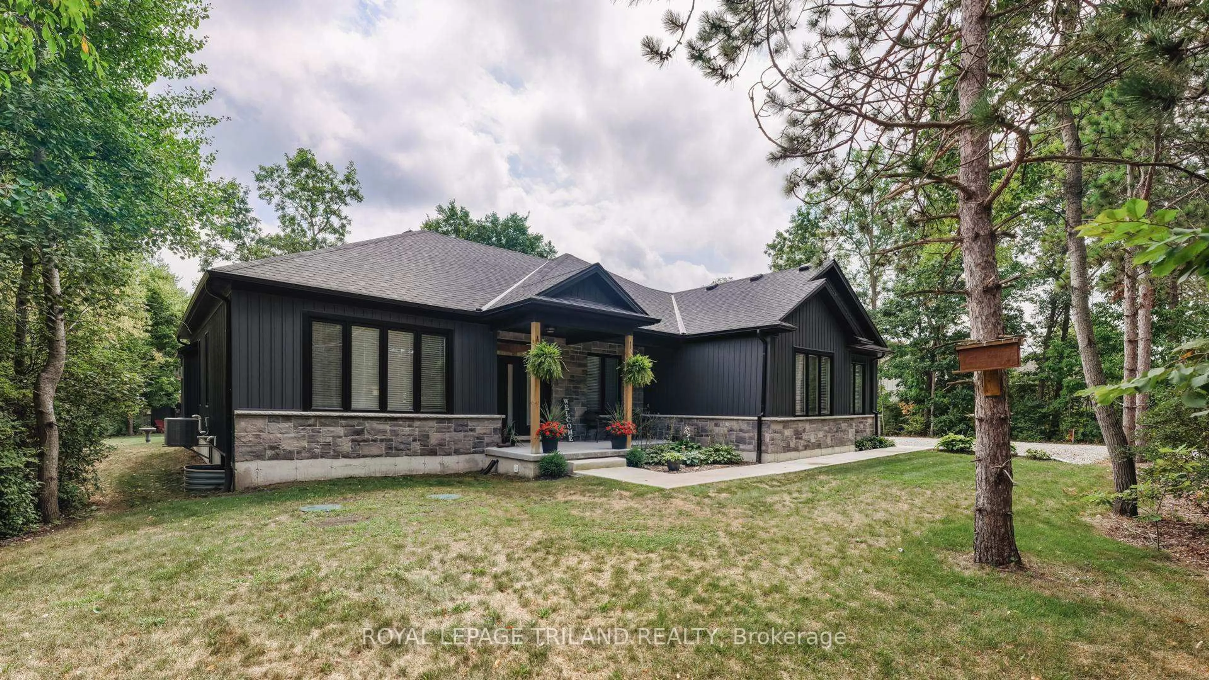 Home with brick exterior material, building for 8443 Goosemarsh Line, Lambton Shores Ontario N0M 1T0