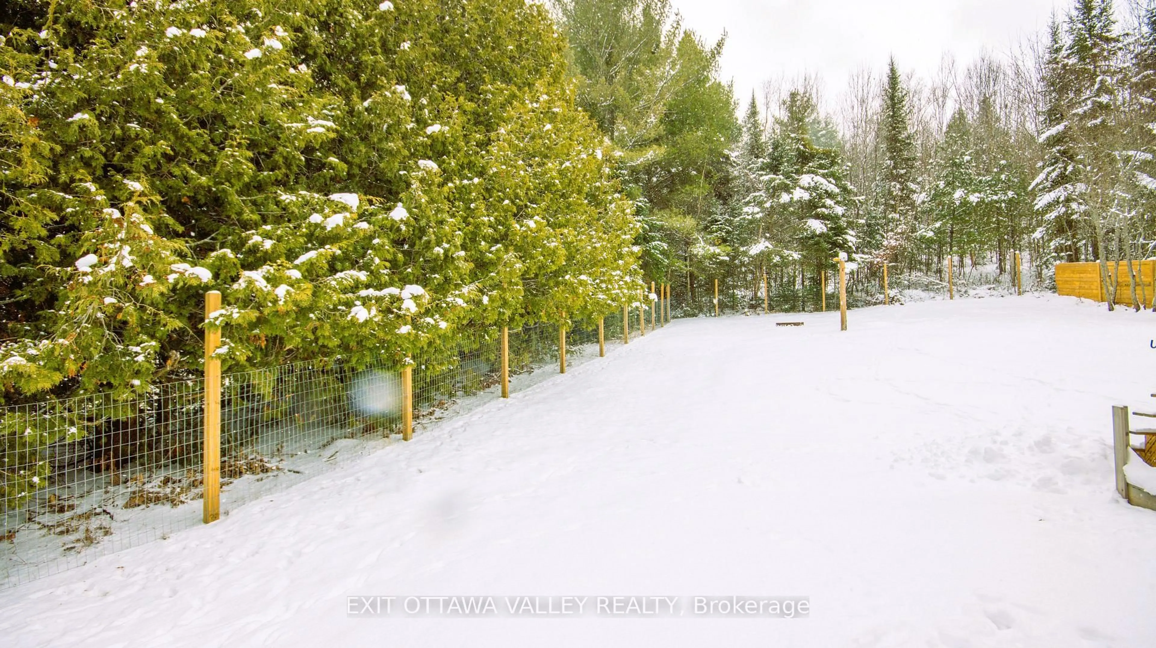 Patio, forest/trees view for 39090 Combermere Rd, Combermere Ontario K0J 1L0